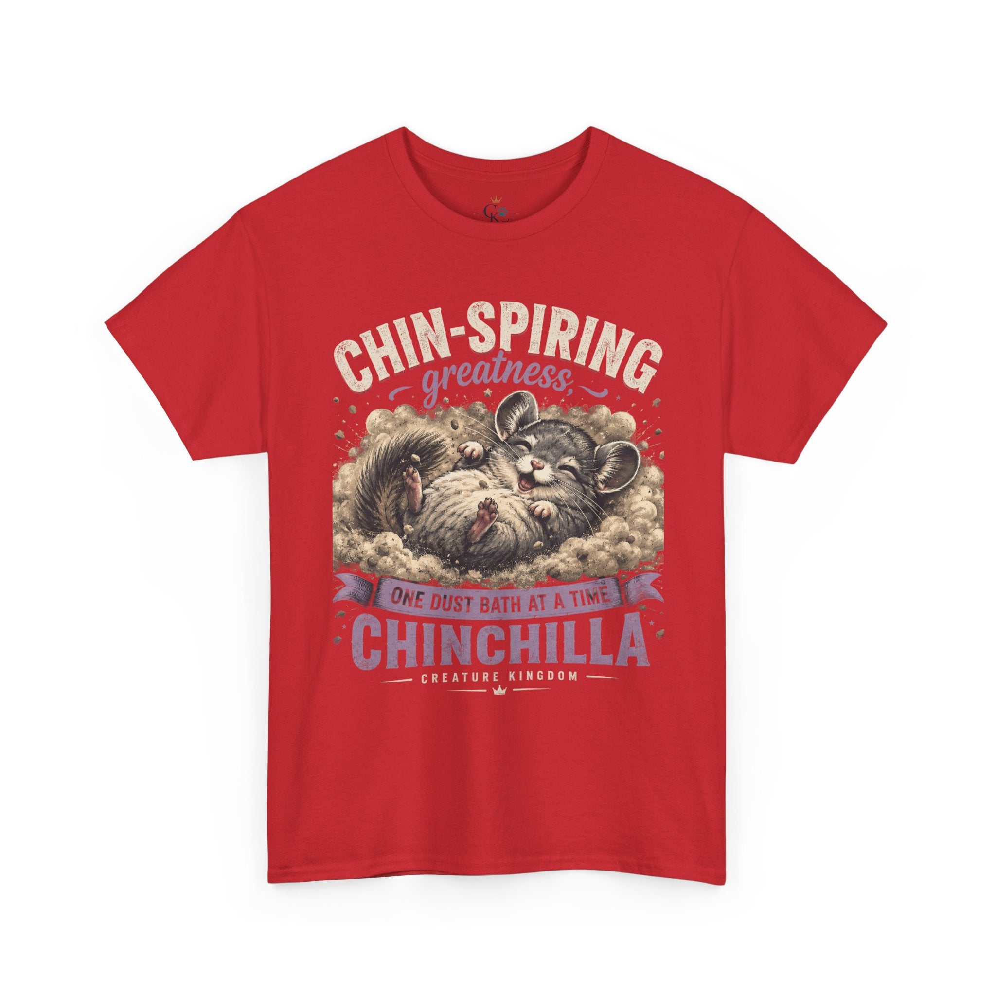 Creature Kingdom "Chin-Spiring Greatness" Chinchilla Tee