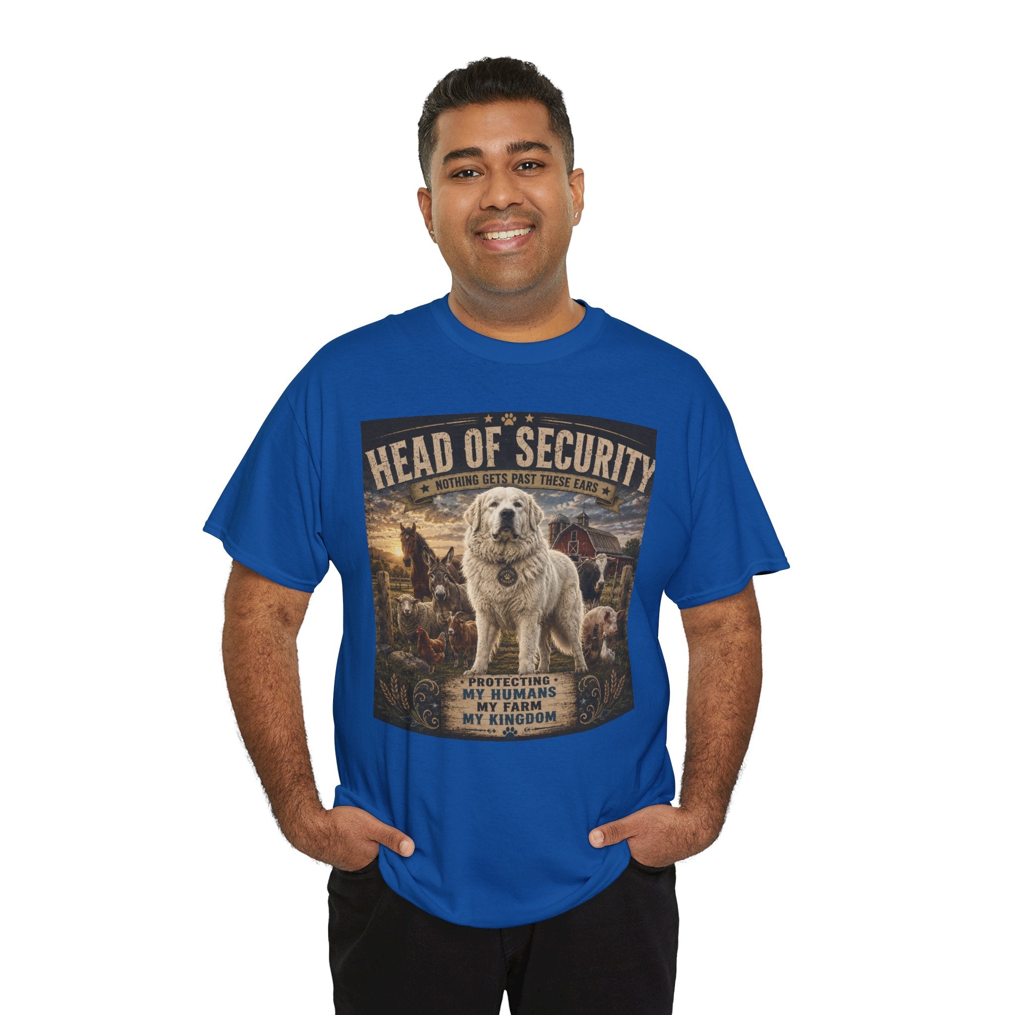 "Head of Security" Great Pyrenees Tee
