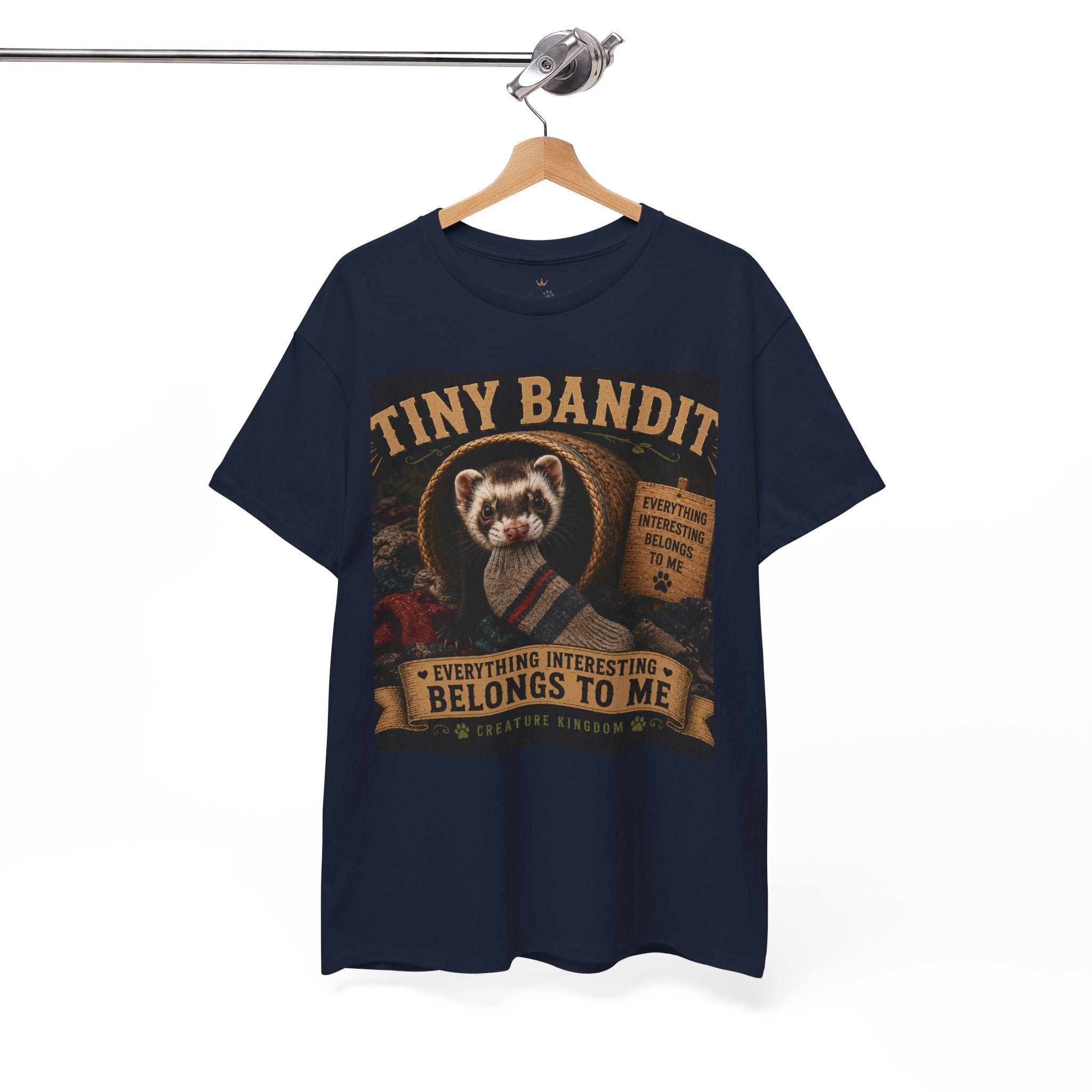 Creature Kingdom "Tiny Bandit" Ferret Tee