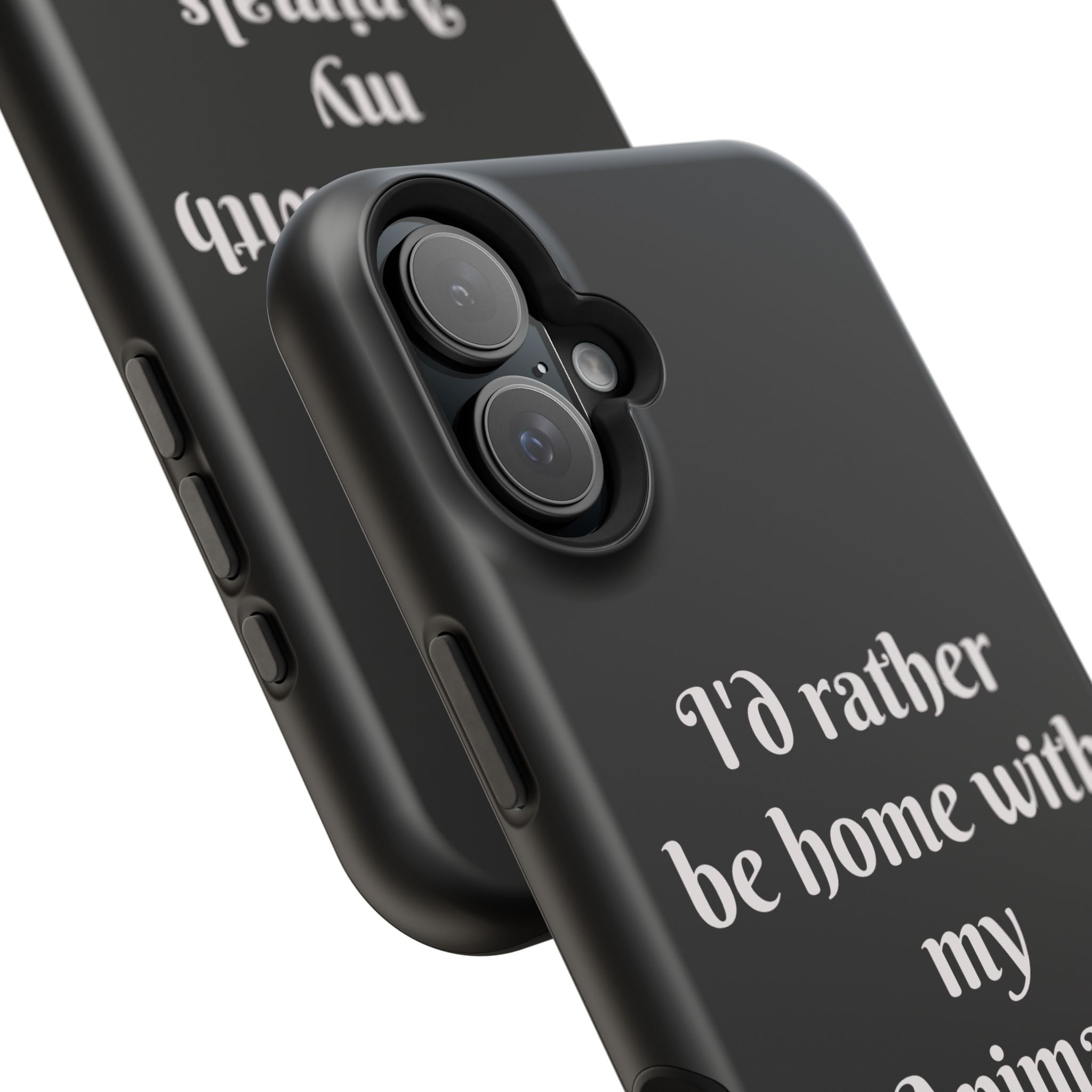 Creature Kingdom "I'd Rather Be Home With My Animals" Magnetic Phone Case