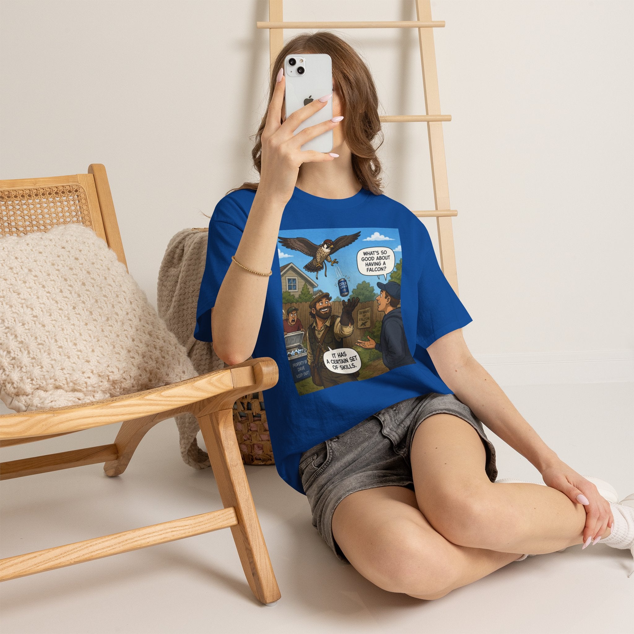 Creature Kingdom "What's So Good About Having a Falcon?" Falcon Tee