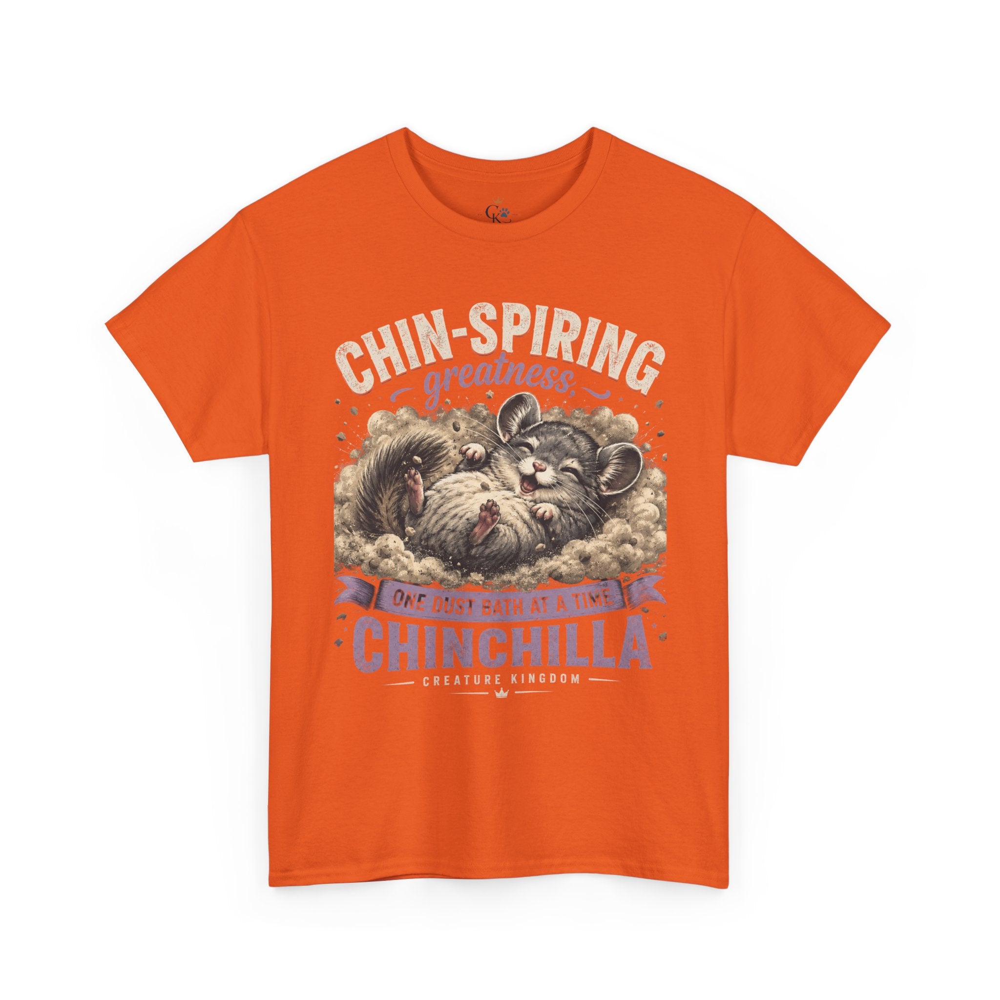 Creature Kingdom "Chin-Spiring Greatness" Chinchilla Tee
