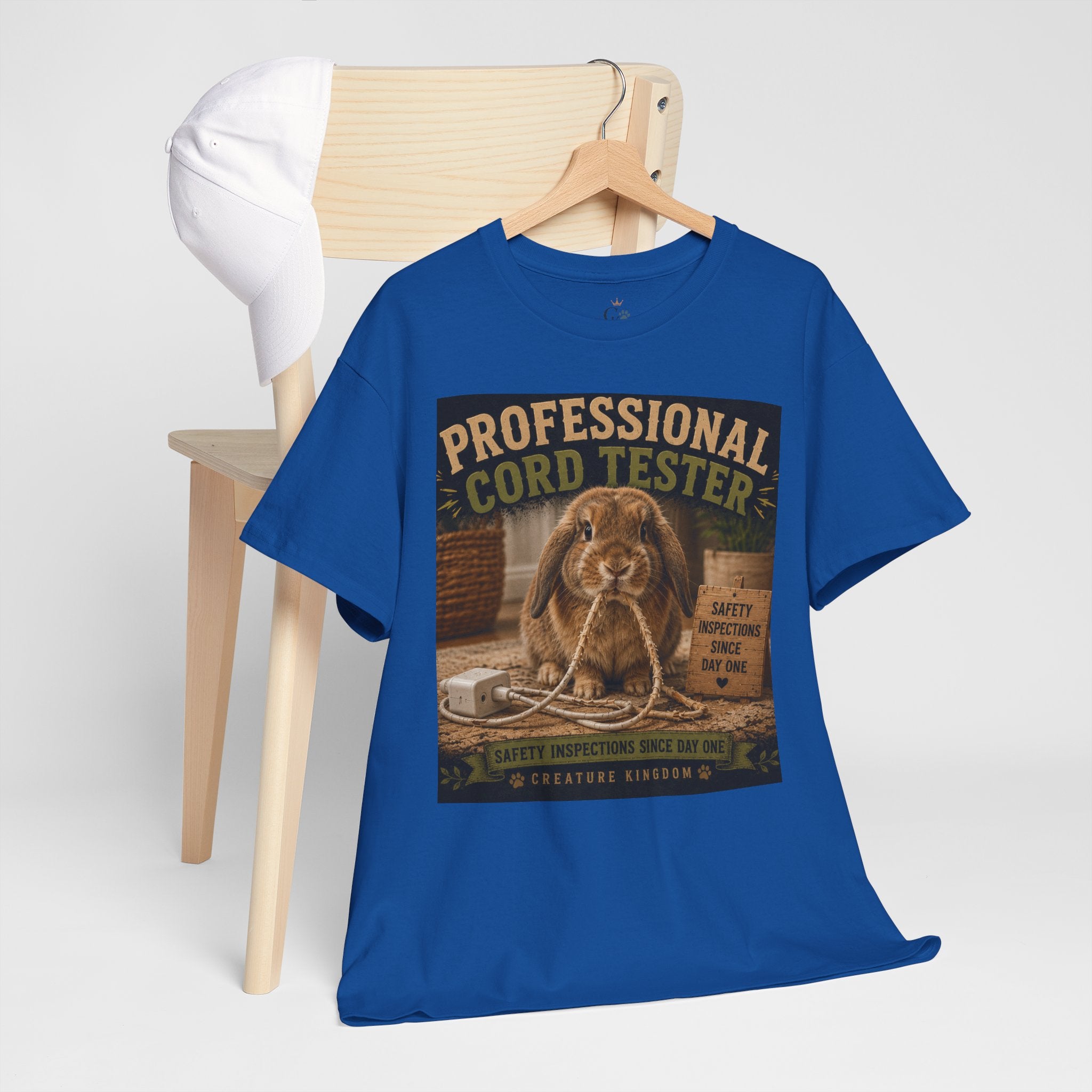 Creature Kingdom "Professional Cord Tester" Rabbit Tee