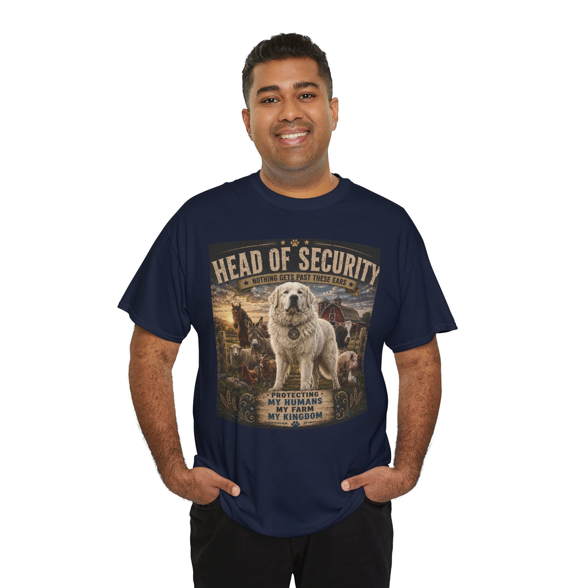 "Head of Security" Great Pyrenees Tee