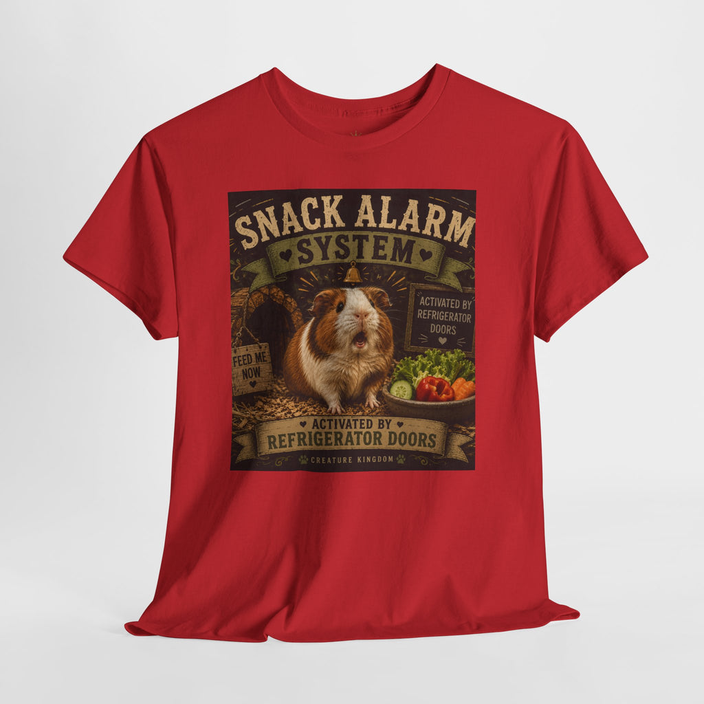 Creature Kingdom "Snack Alarm System" Guinea Pig Tee
