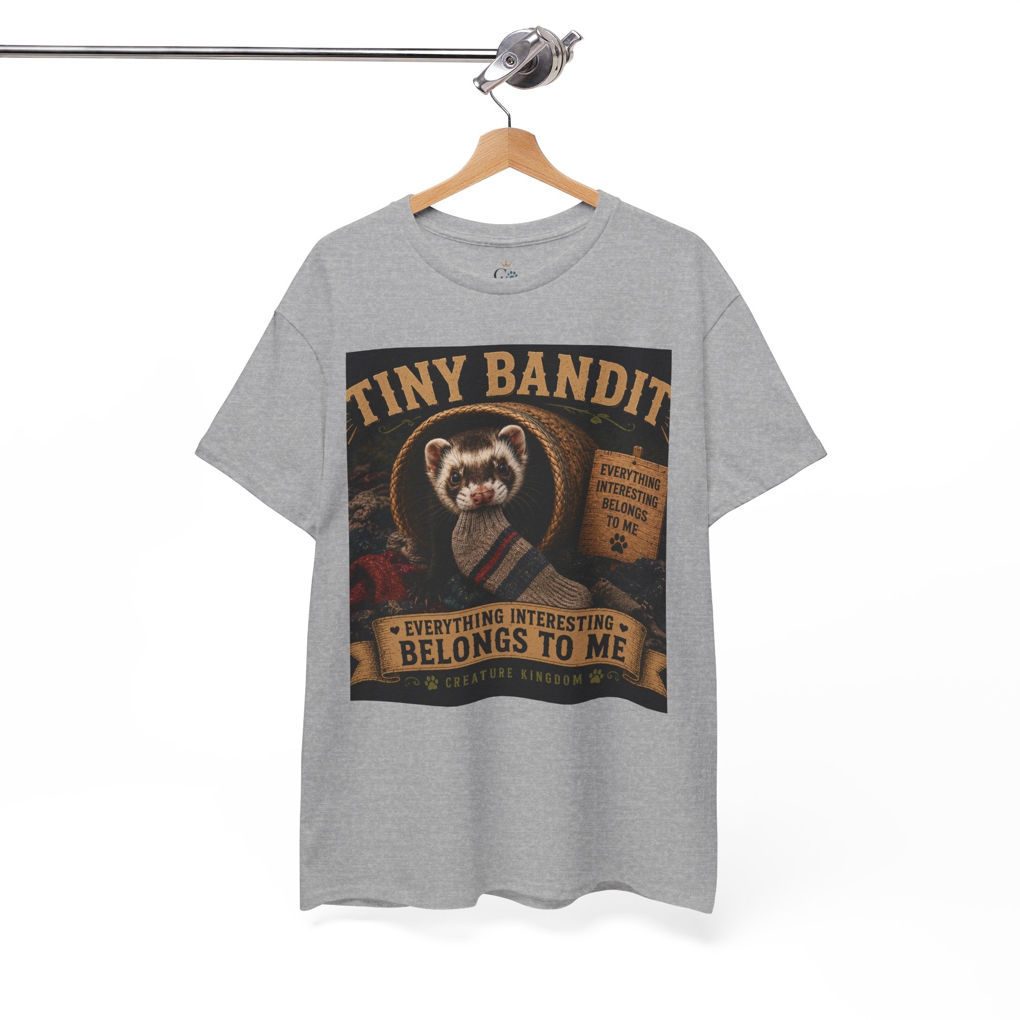 Creature Kingdom "Tiny Bandit" Ferret Tee