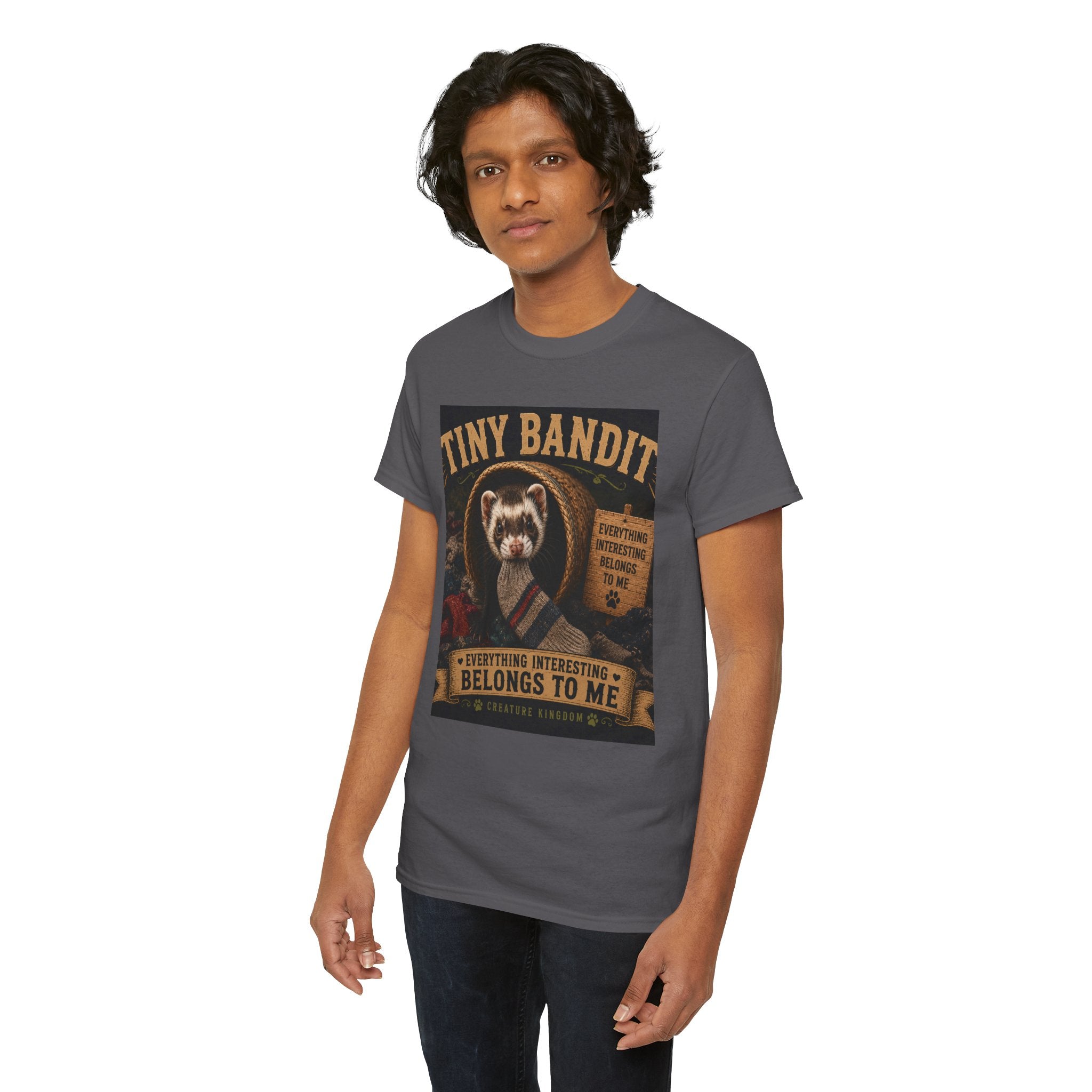 Creature Kingdom "Tiny Bandit" Ferret Tee