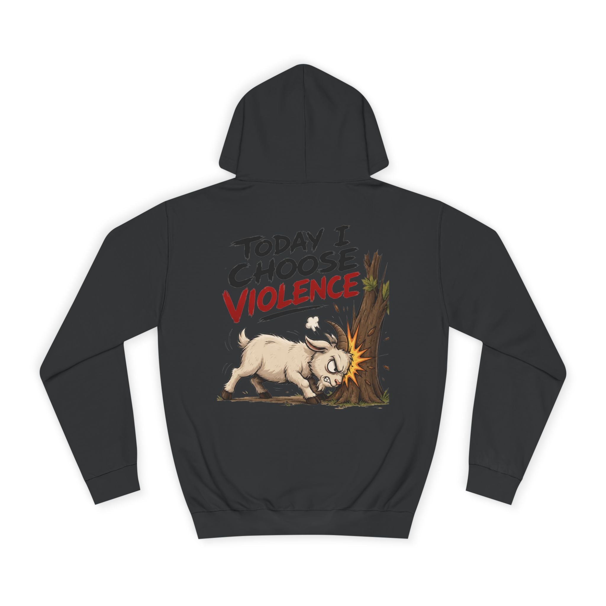 Creature Kingdom "Today I Choose Violence" Goat Hoodie
