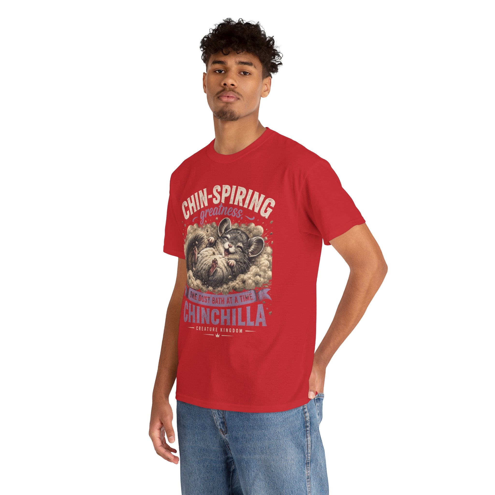 Creature Kingdom "Chin-Spiring Greatness" Chinchilla Tee
