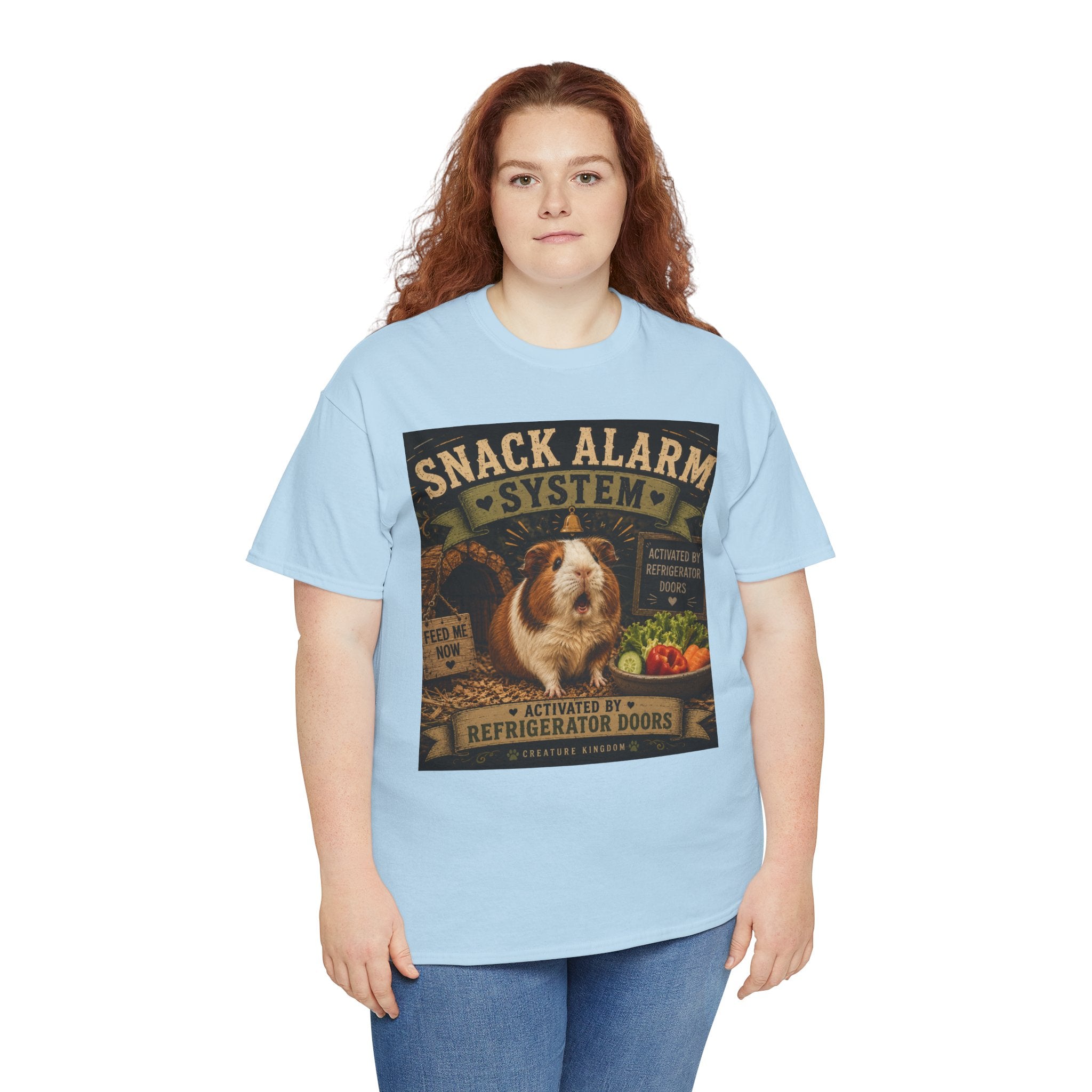 Creature Kingdom "Snack Alarm System" Guinea Pig Tee