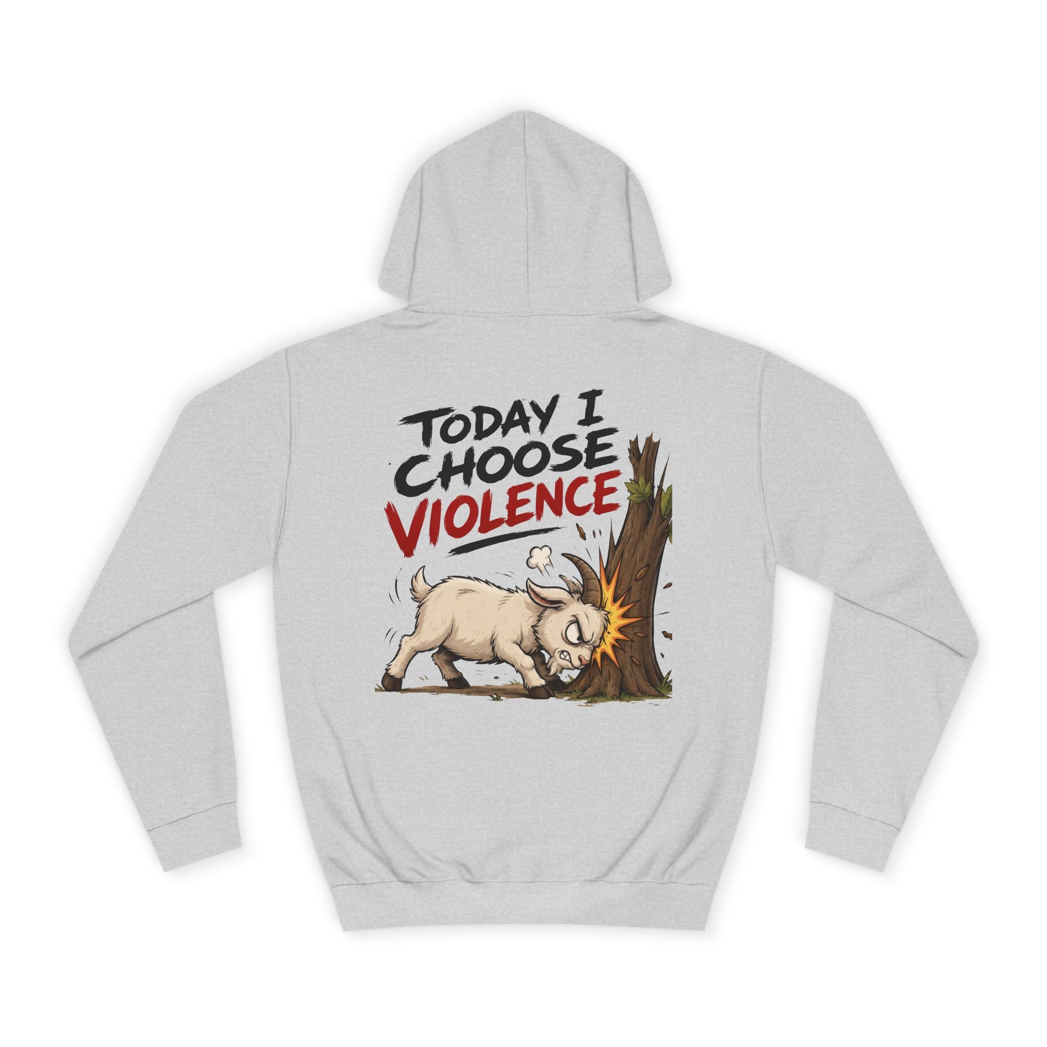 Creature Kingdom "Today I Choose Violence" Goat Hoodie