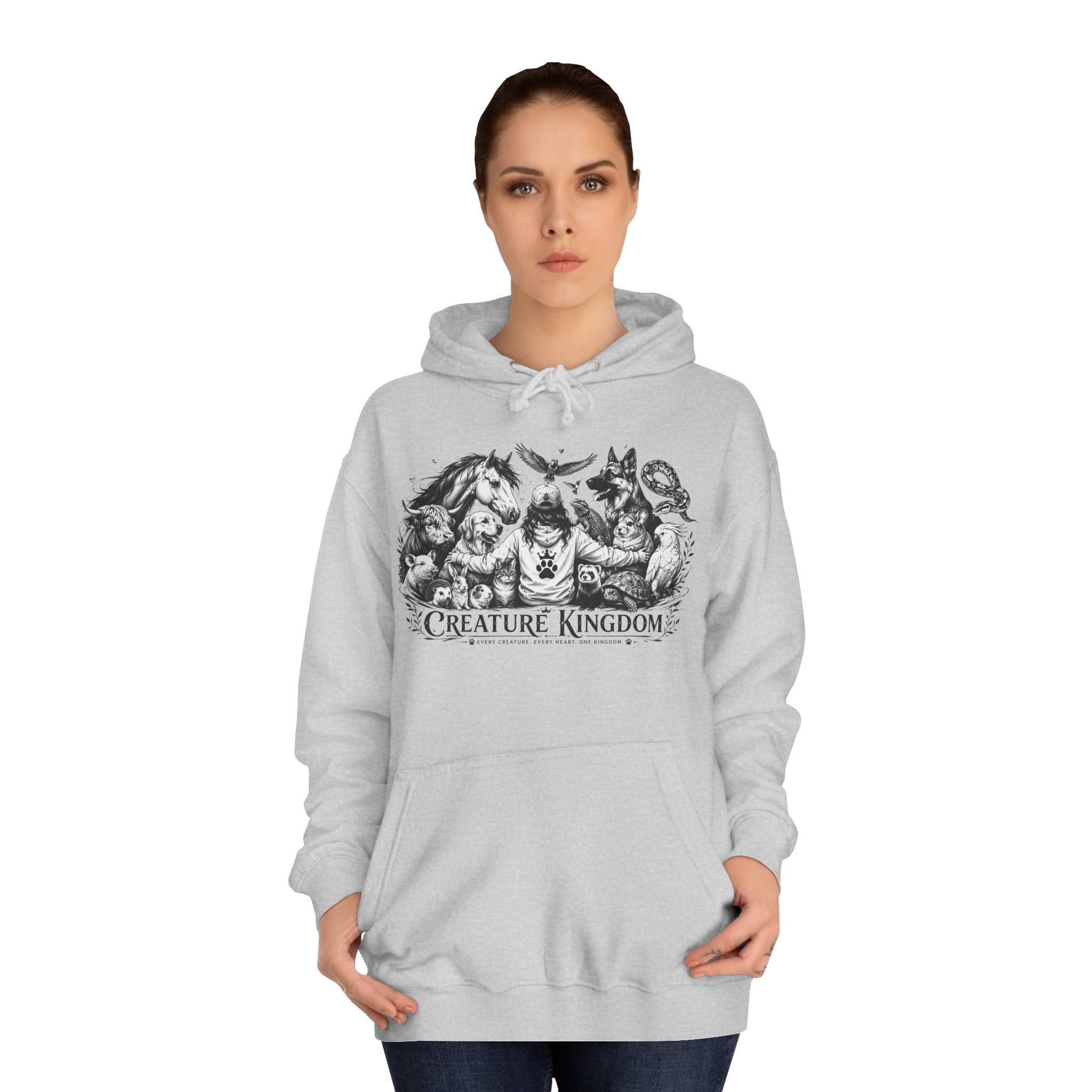 Creature Kingdom "Today I Choose Violence" Goat Hoodie