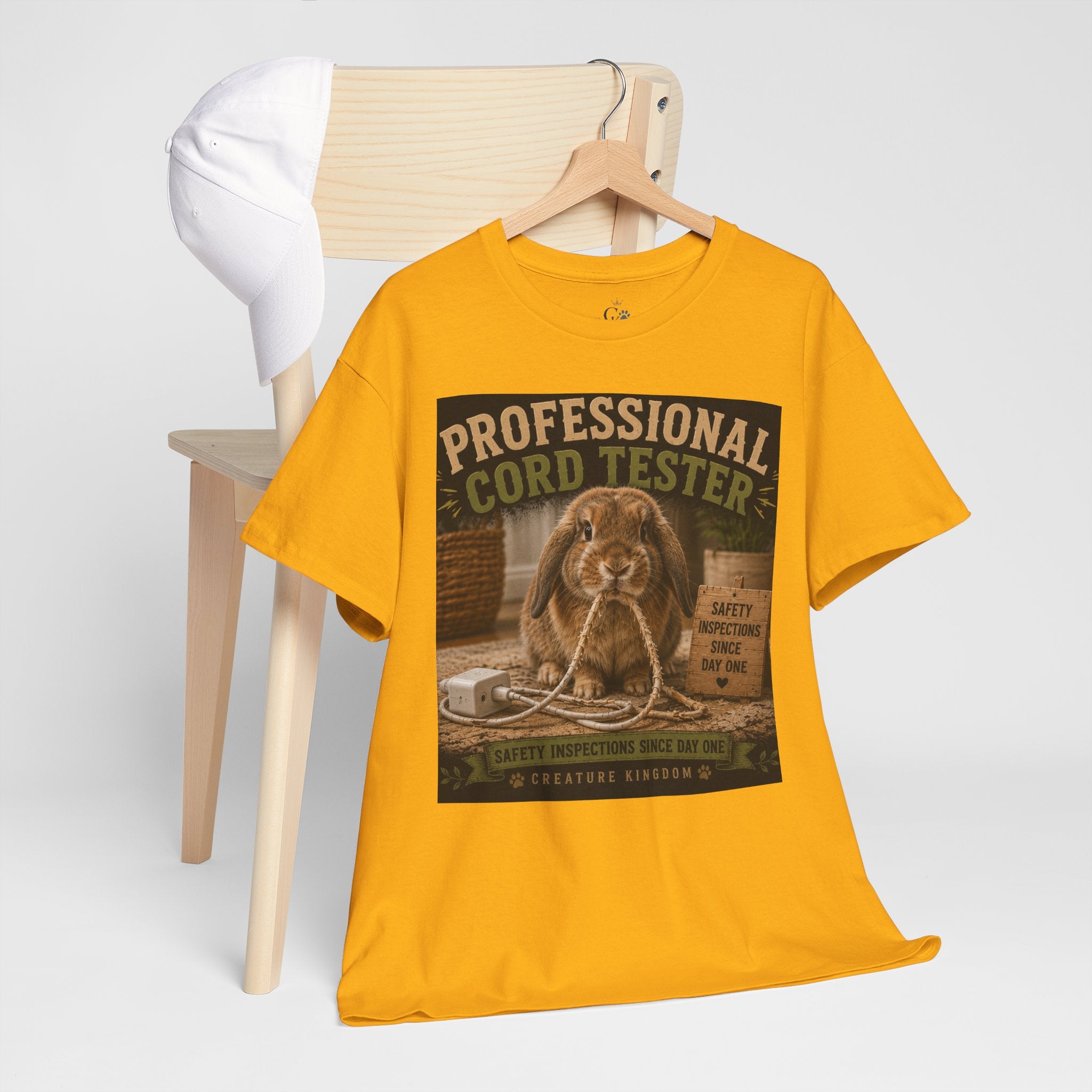 Creature Kingdom "Professional Cord Tester" Rabbit Tee