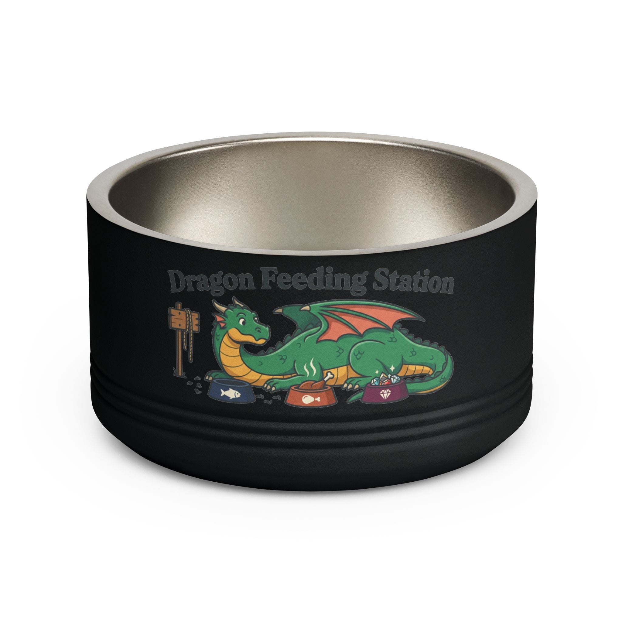 Creature Kingdom "Dragon Feeding Station" Reptile Pet Bowl