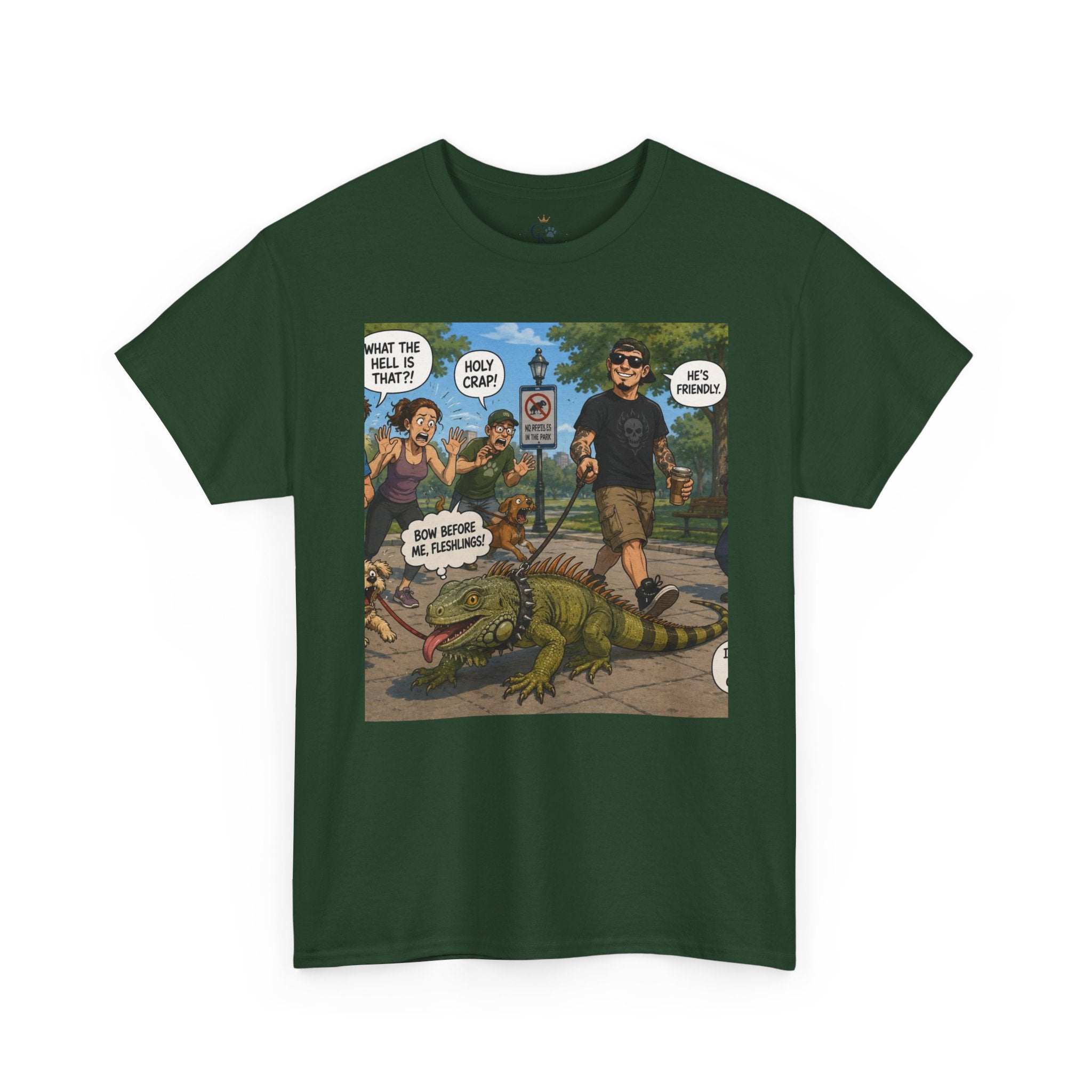 Creature Kingdom "What the Hell is That?!" Iguana Tee