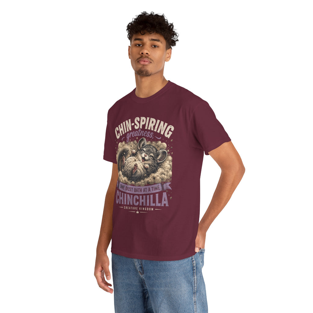Creature Kingdom "Chin-Spiring Greatness" Chinchilla Tee