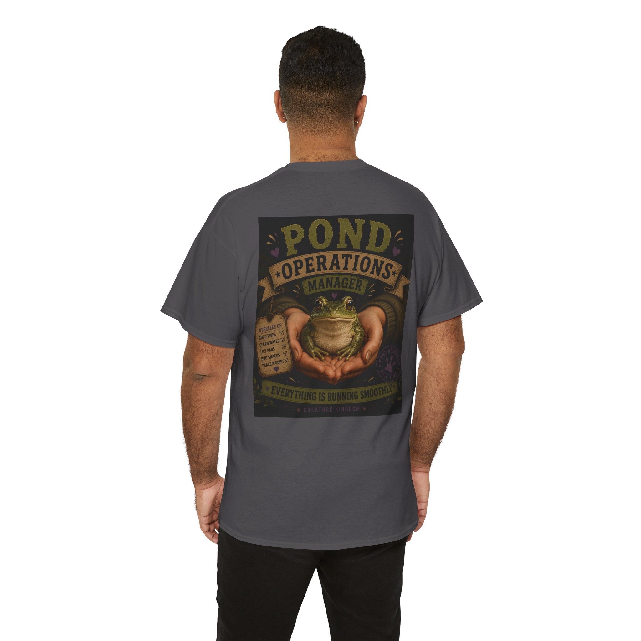 Creature Kingdom "Pond Operations Manager" Frog Tee