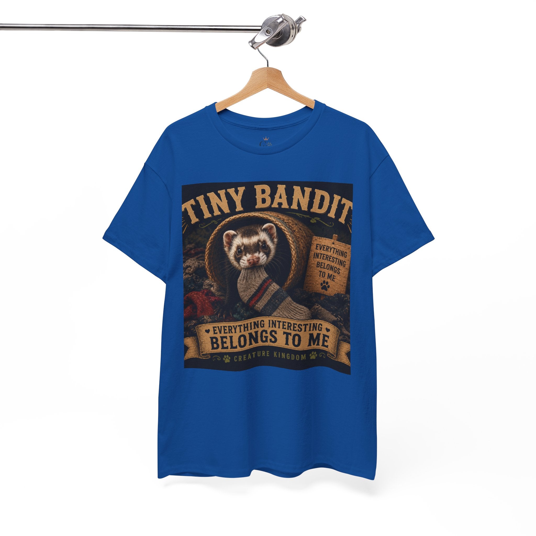 Creature Kingdom "Tiny Bandit" Ferret Tee