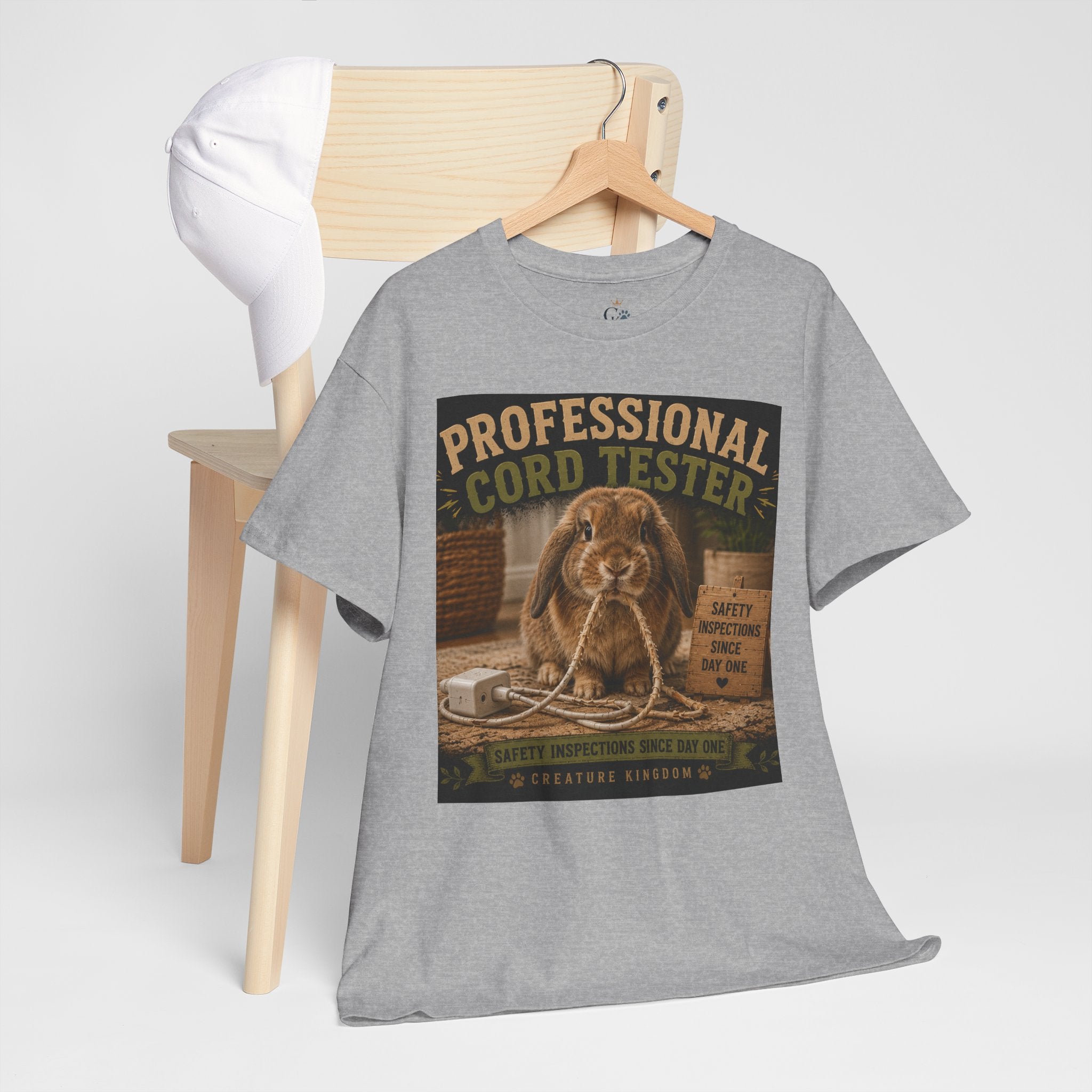 Creature Kingdom "Professional Cord Tester" Rabbit Tee