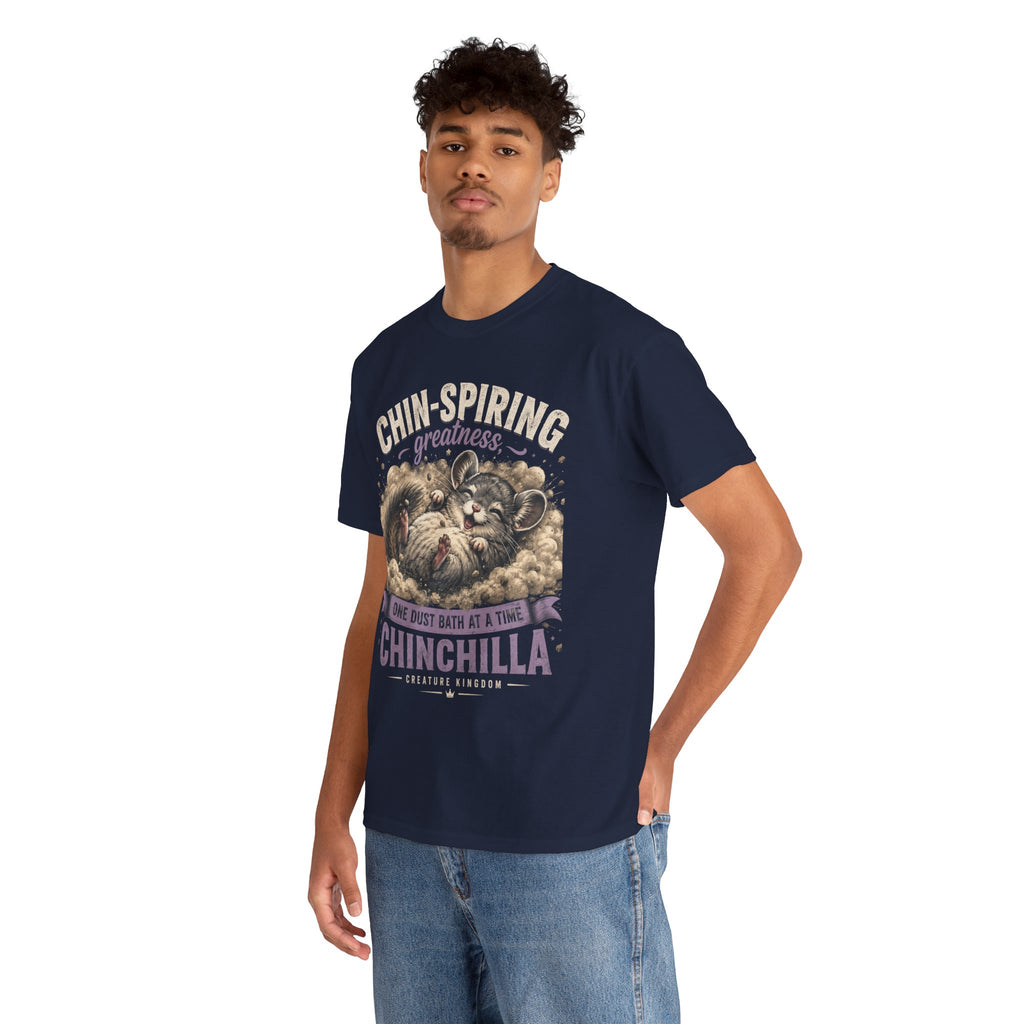 Creature Kingdom "Chin-Spiring Greatness" Chinchilla Tee