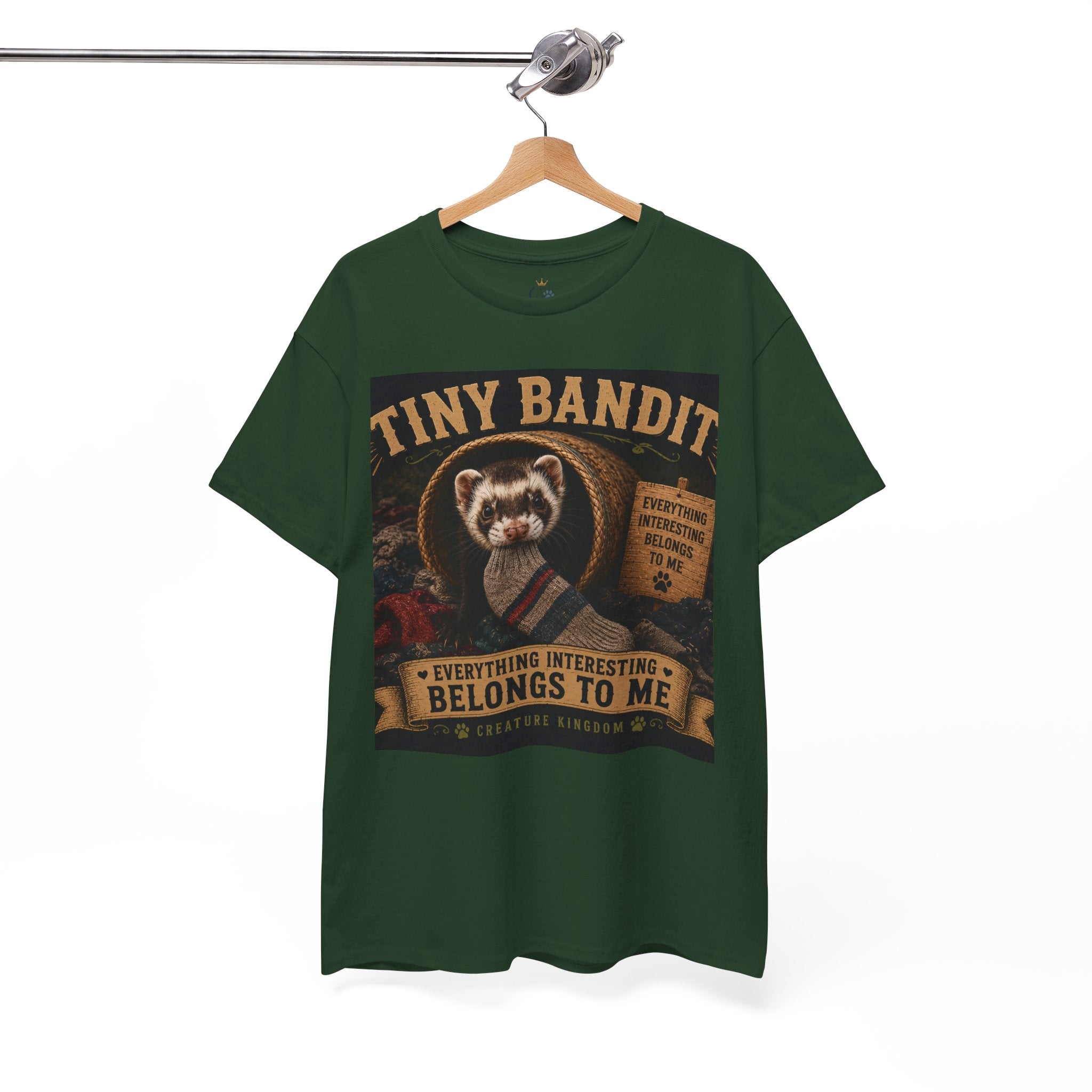 Creature Kingdom "Tiny Bandit" Ferret Tee