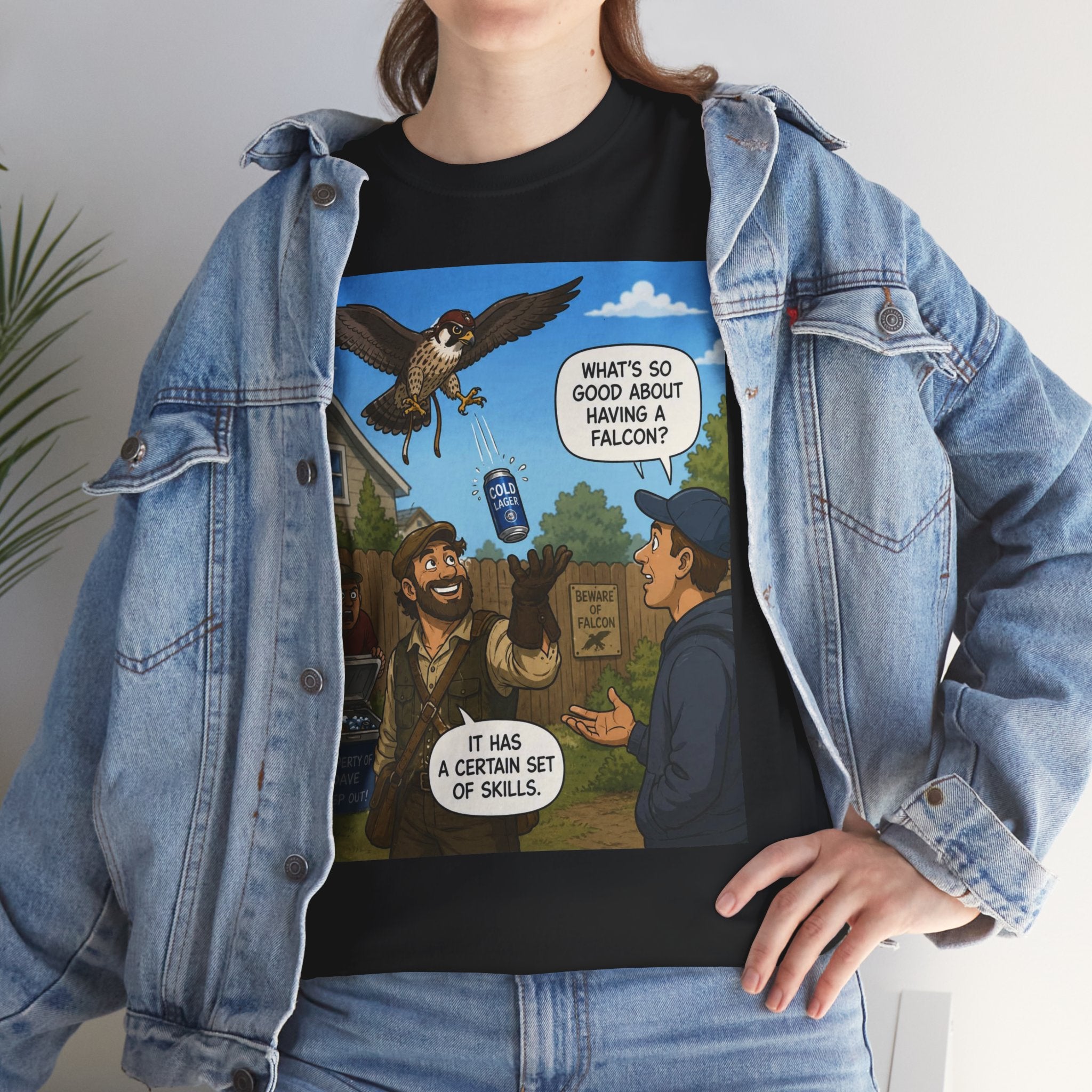 Creature Kingdom "What's So Good About Having a Falcon?" Falcon Tee