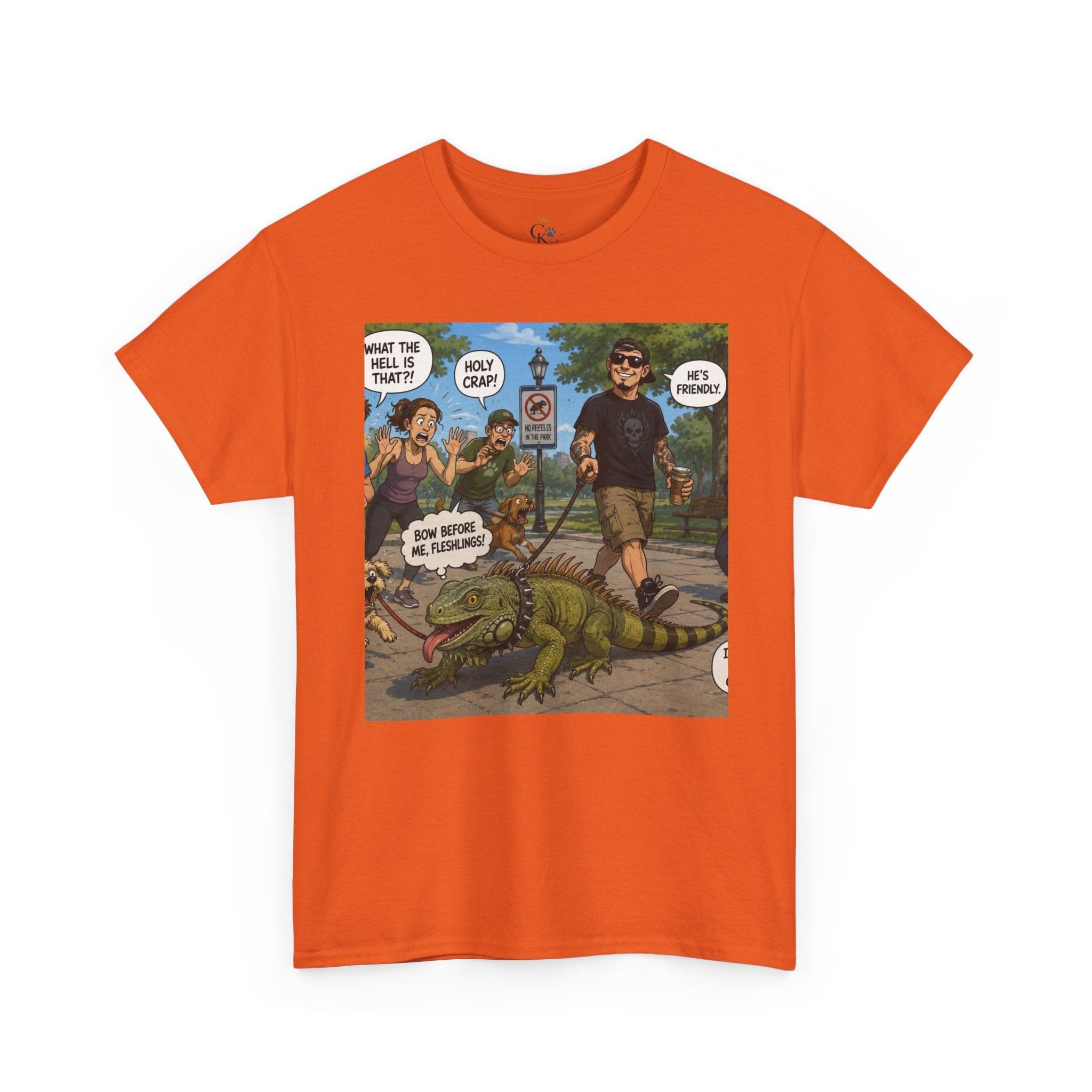 Creature Kingdom "What the Hell is That?!" Iguana Tee