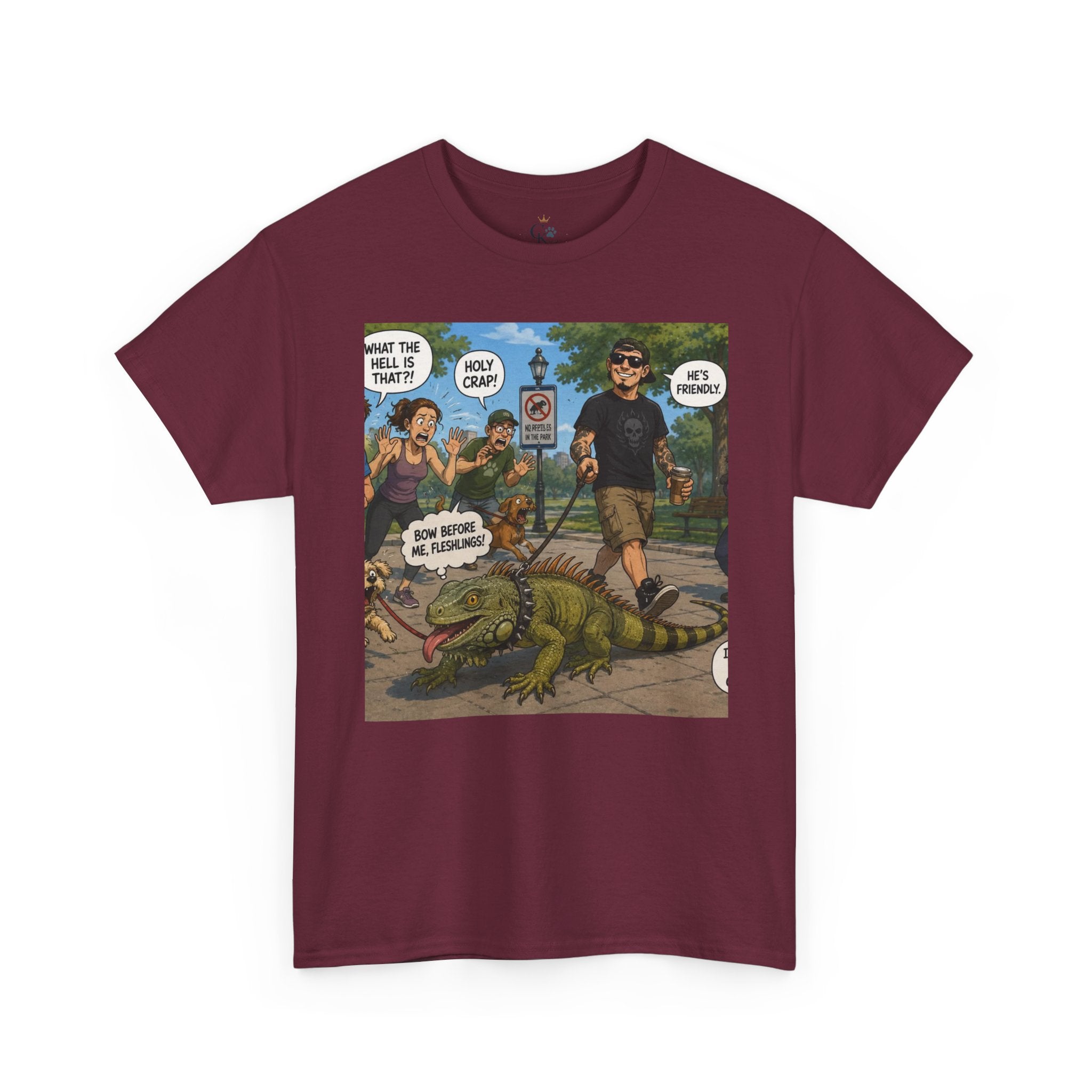 Creature Kingdom "What the Hell is That?!" Iguana Tee