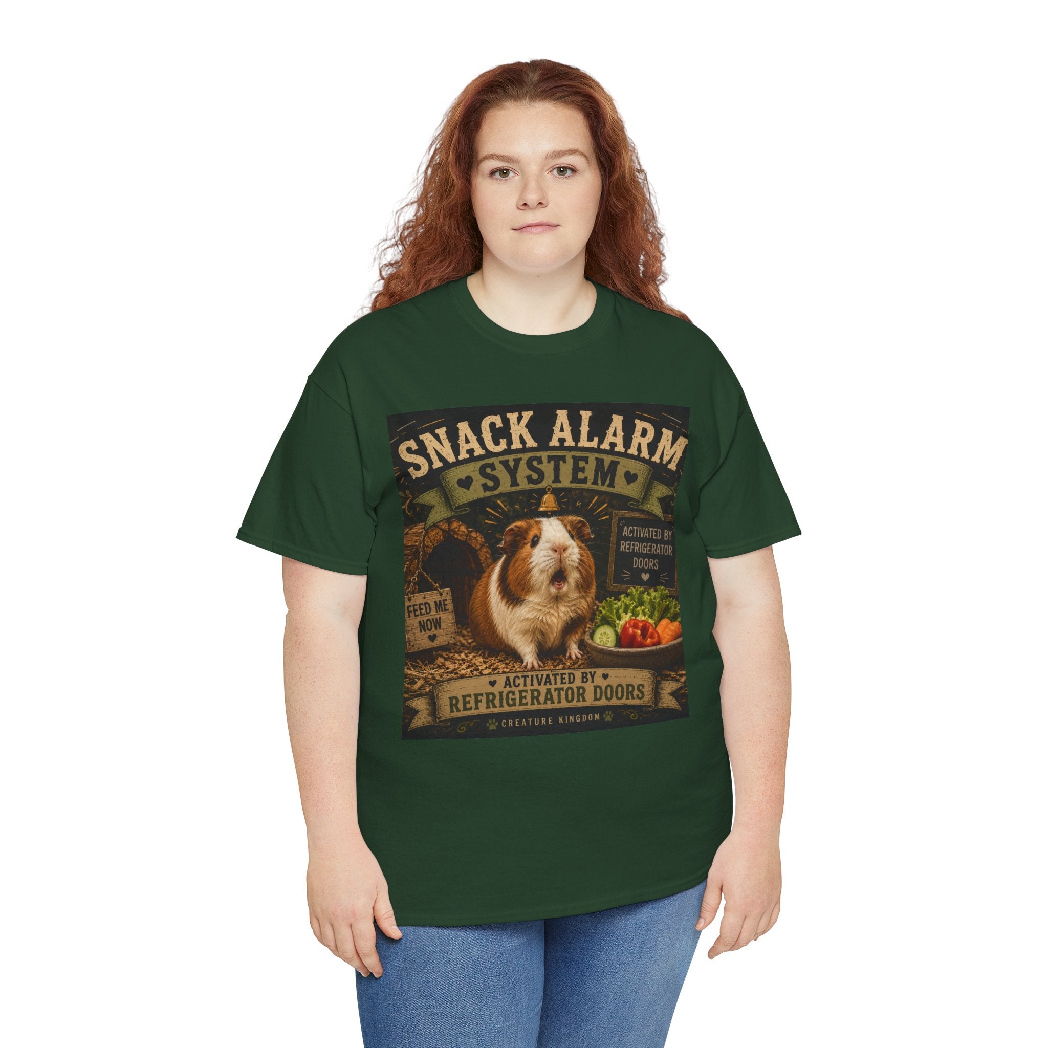 Creature Kingdom "Snack Alarm System" Guinea Pig Tee