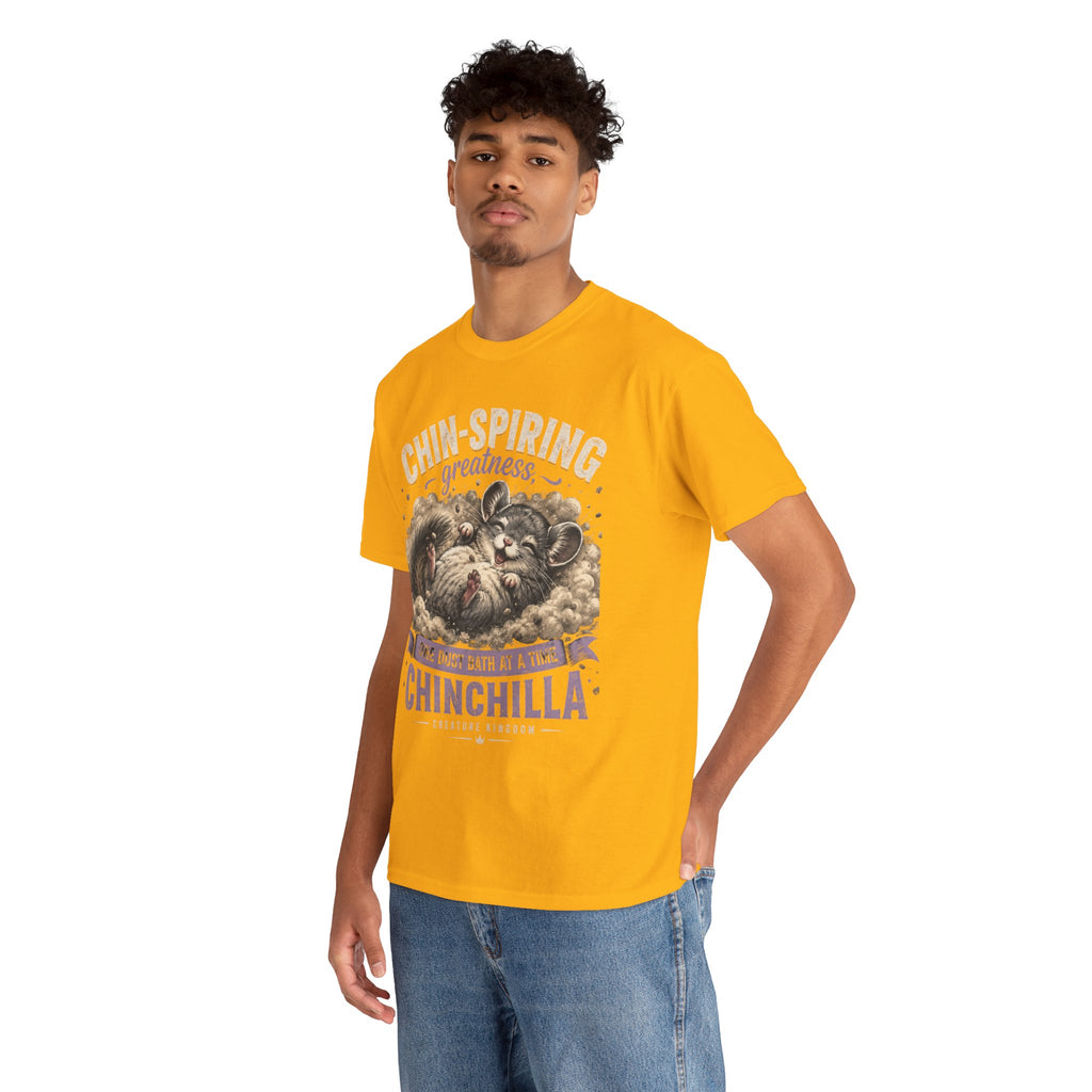 Creature Kingdom "Chin-Spiring Greatness" Chinchilla Tee