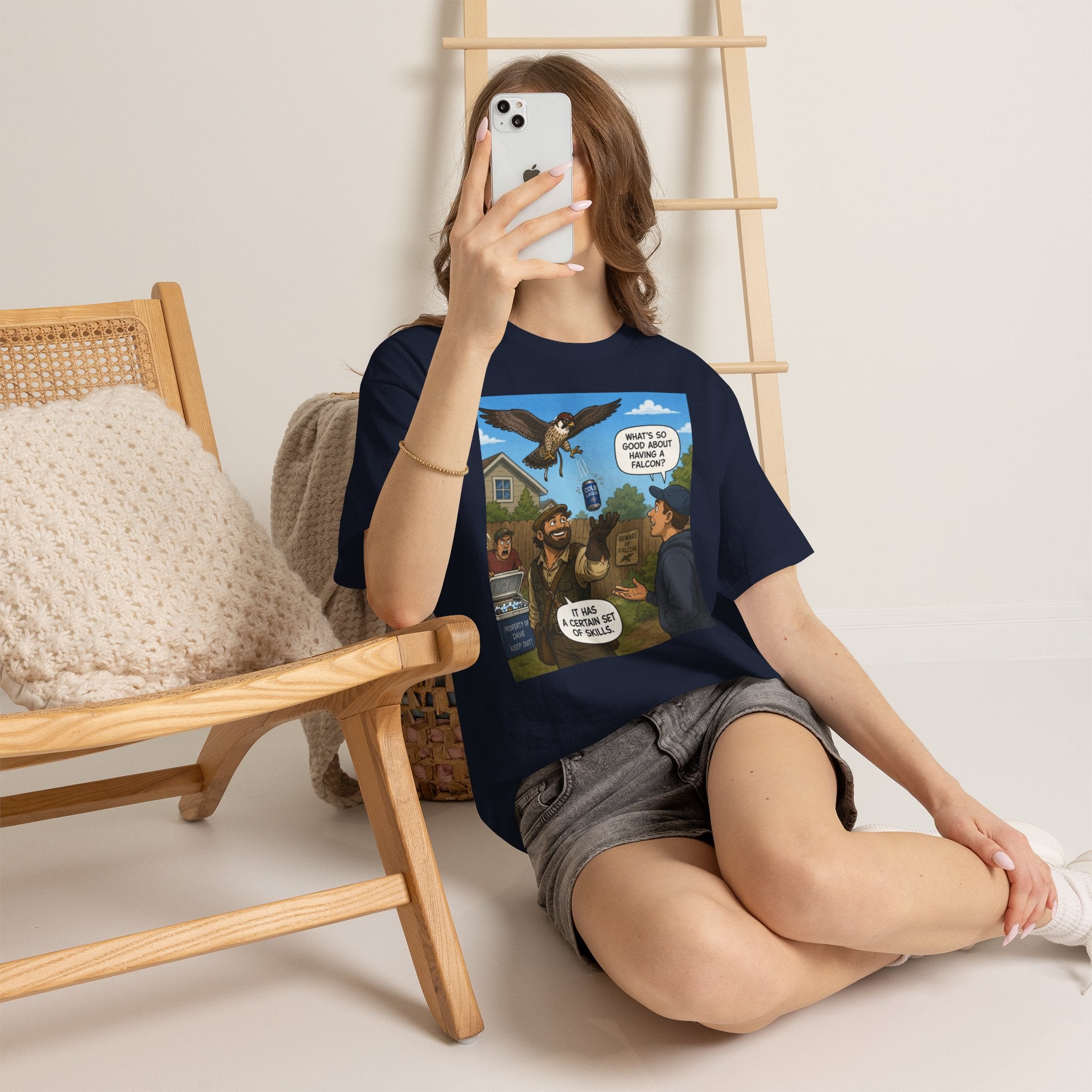 Creature Kingdom "What's So Good About Having a Falcon?" Falcon Tee