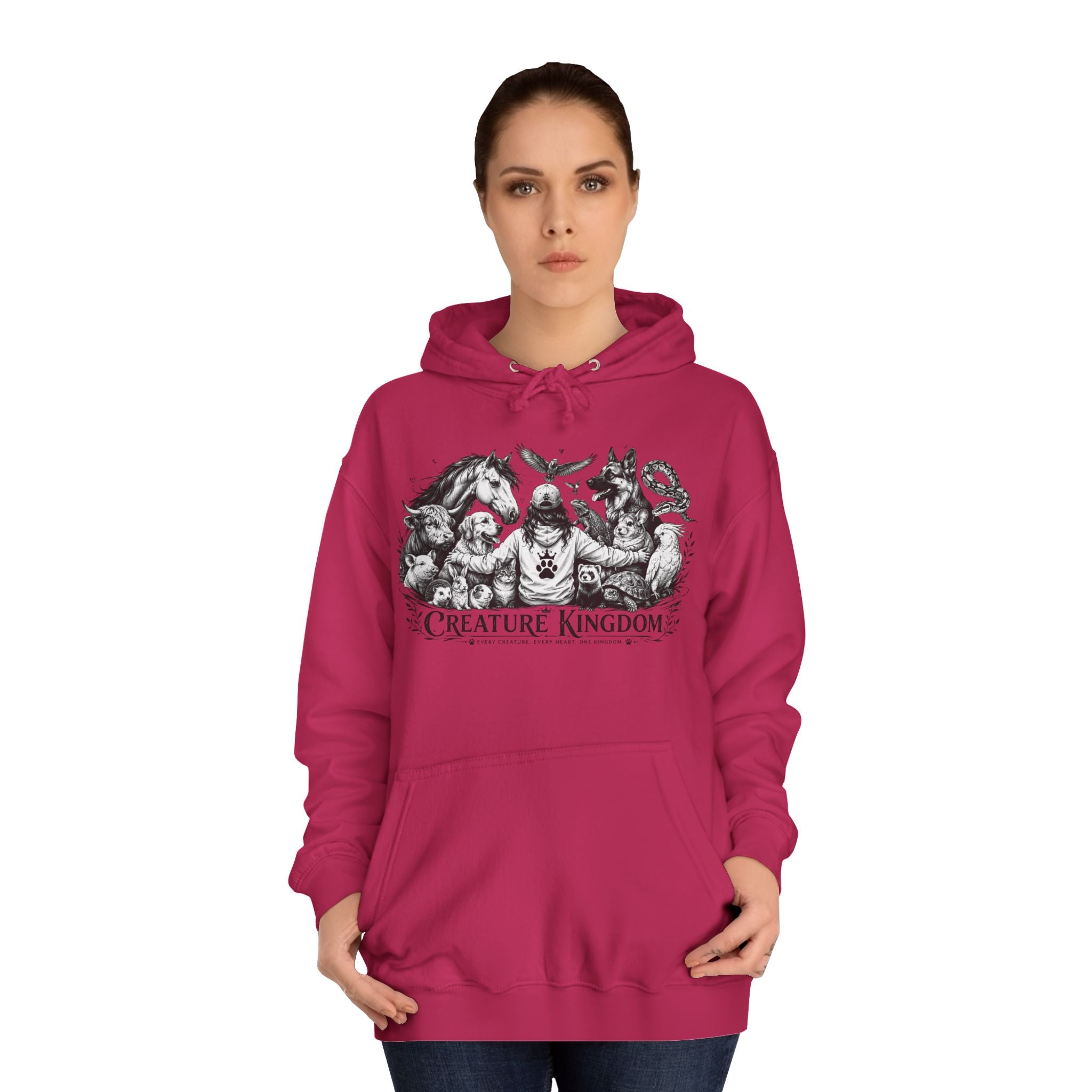 Creature Kingdom "Today I Choose Violence" Goat Hoodie