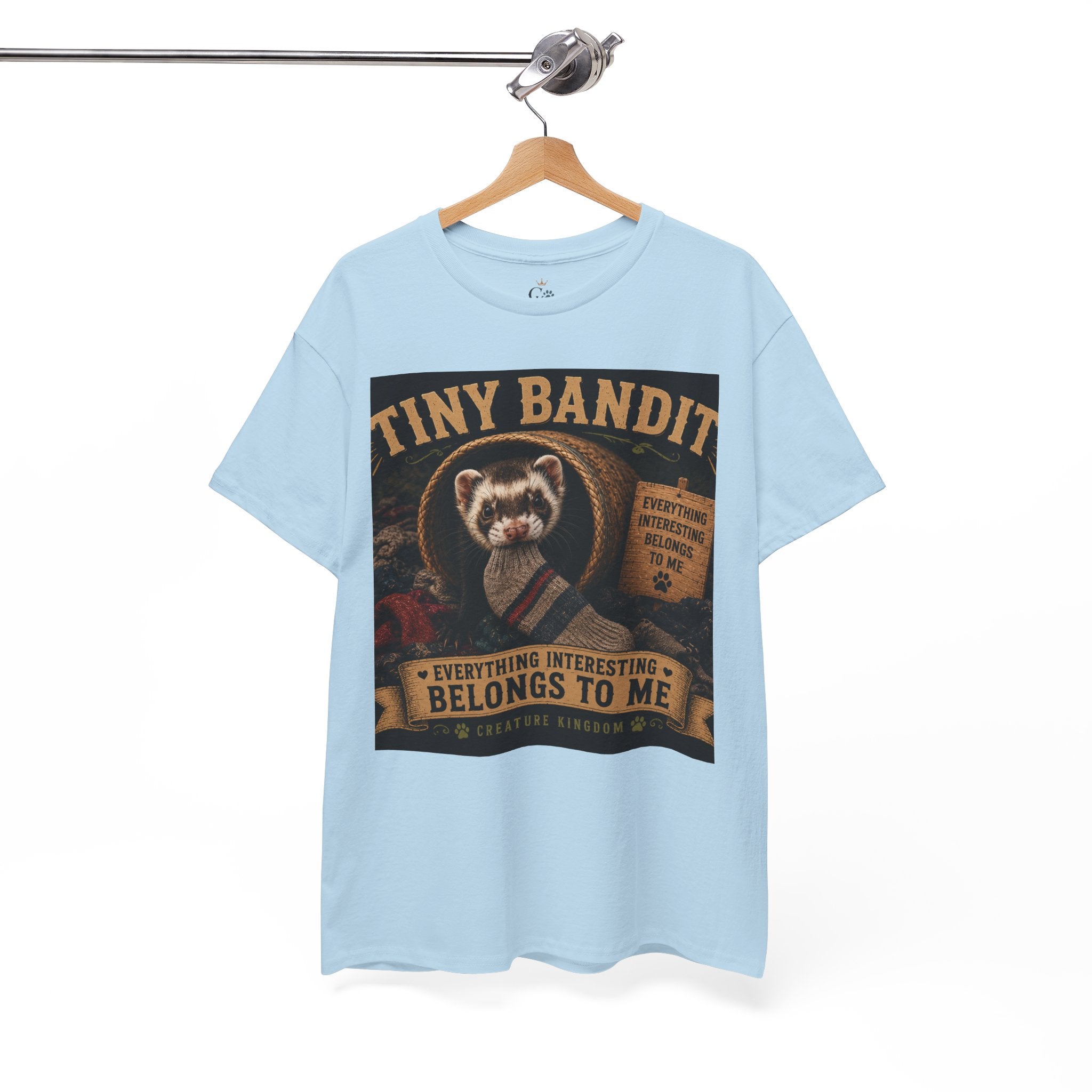 Creature Kingdom "Tiny Bandit" Ferret Tee