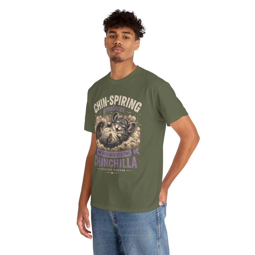 Creature Kingdom "Chin-Spiring Greatness" Chinchilla Tee