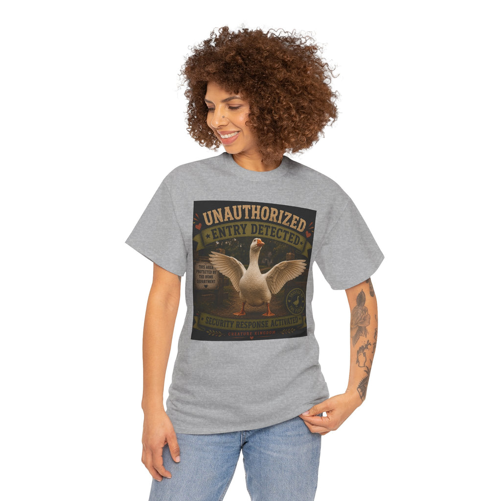 Creature Kingdom "Unauthorized Entry Detected" Goose Tee