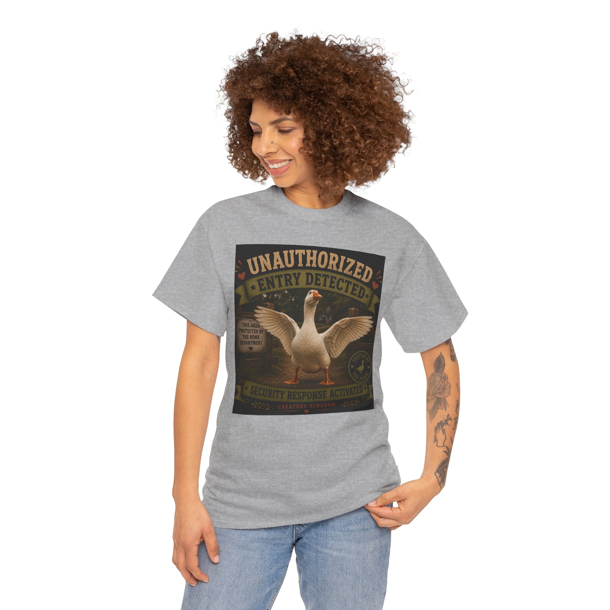Creature Kingdom "Unauthorized Entry Detected" Goose Tee