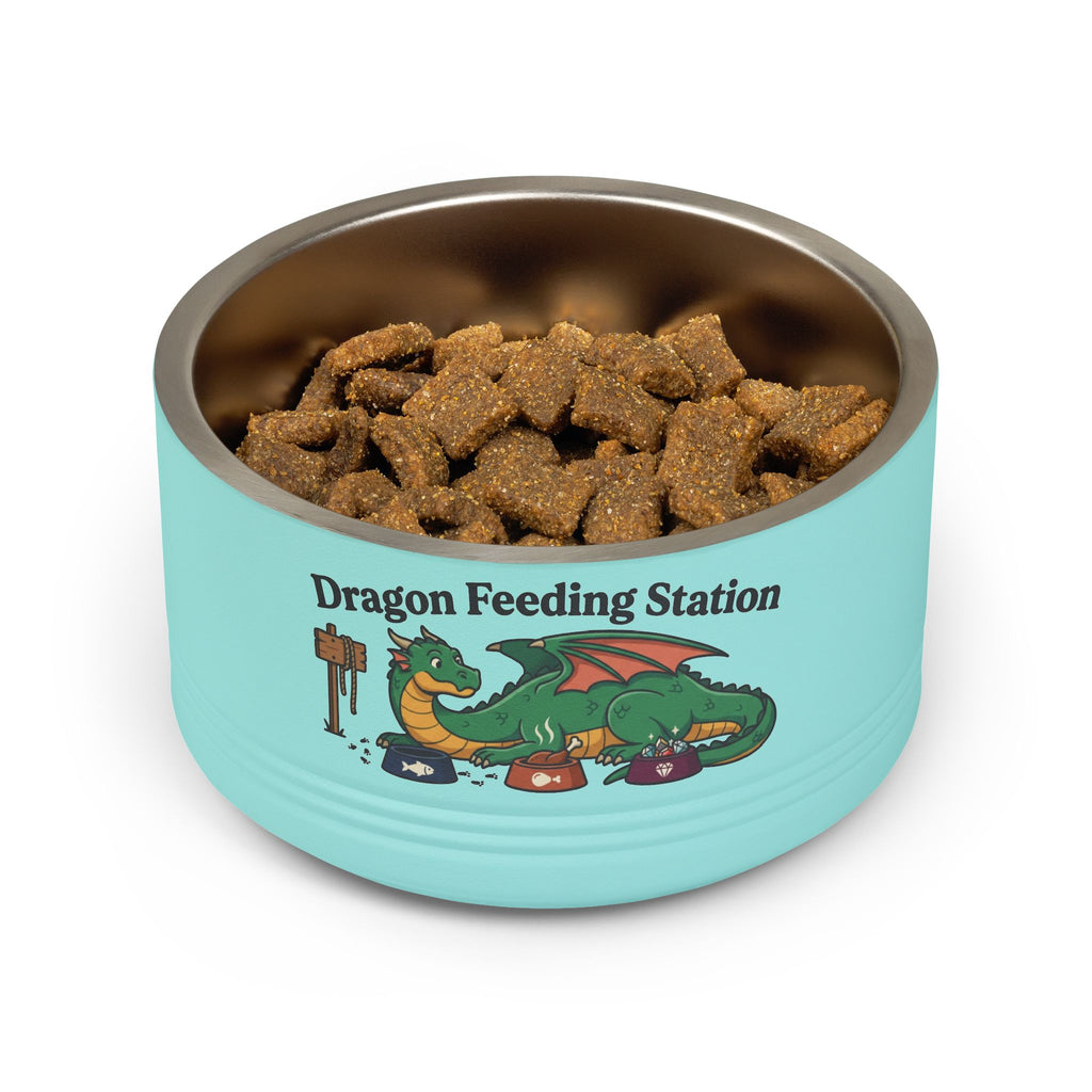 Creature Kingdom "Dragon Feeding Station" Reptile Pet Bowl