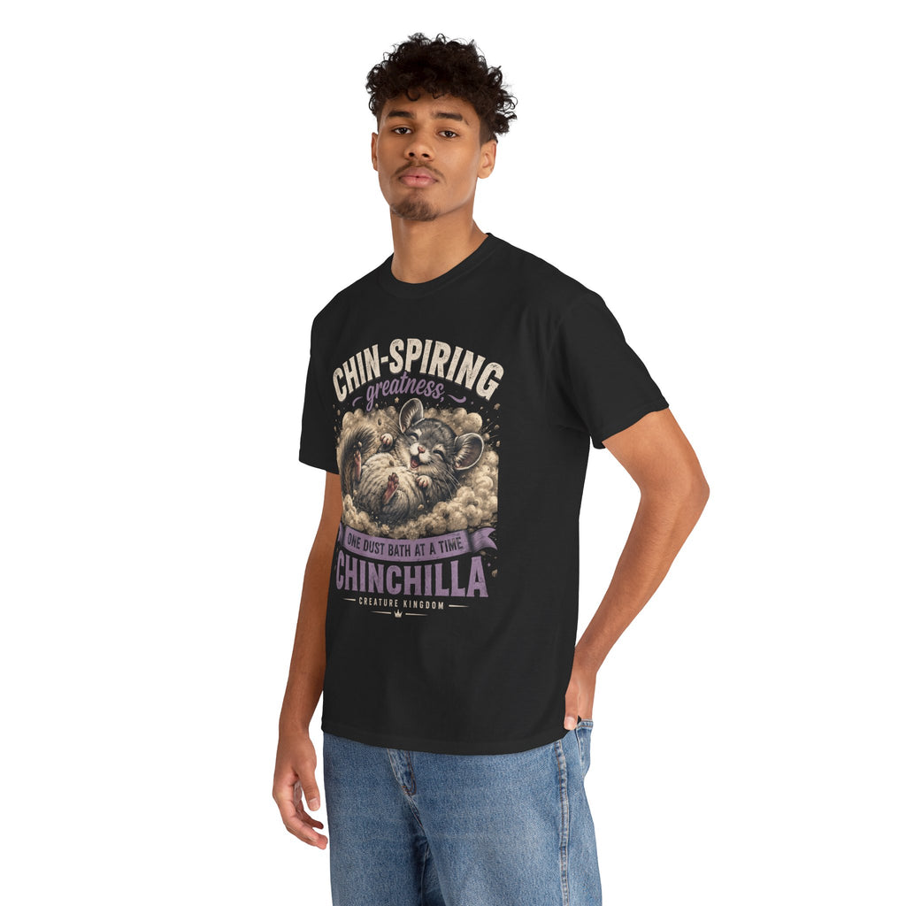 Creature Kingdom "Chin-Spiring Greatness" Chinchilla Tee