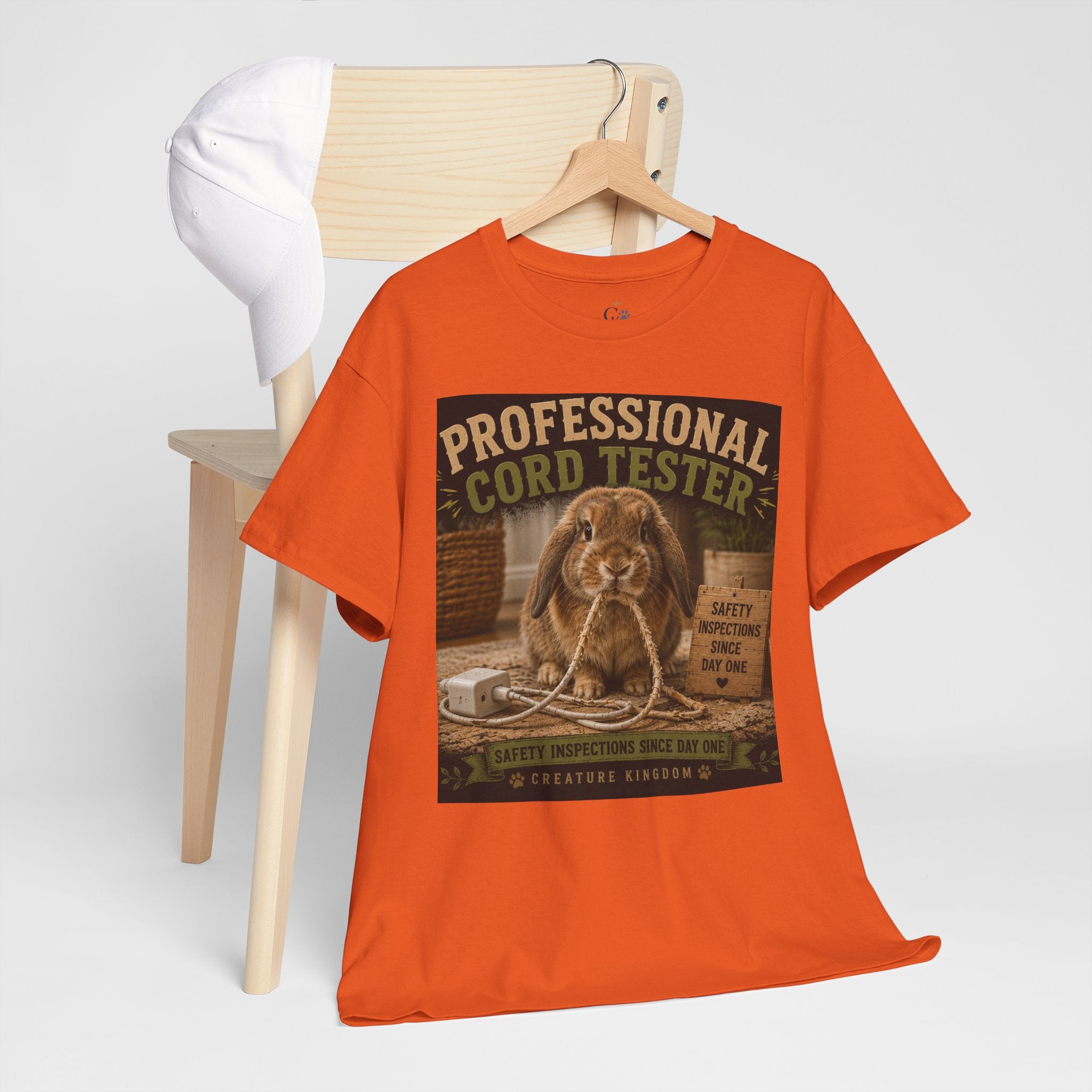 Creature Kingdom "Professional Cord Tester" Rabbit Tee
