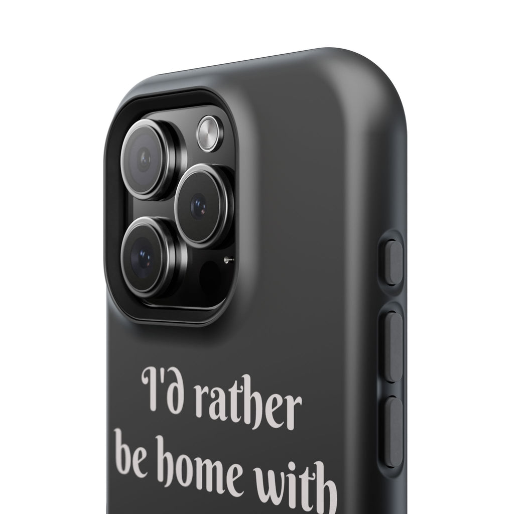 Creature Kingdom "I'd Rather Be Home With My Animals" Magnetic Phone Case