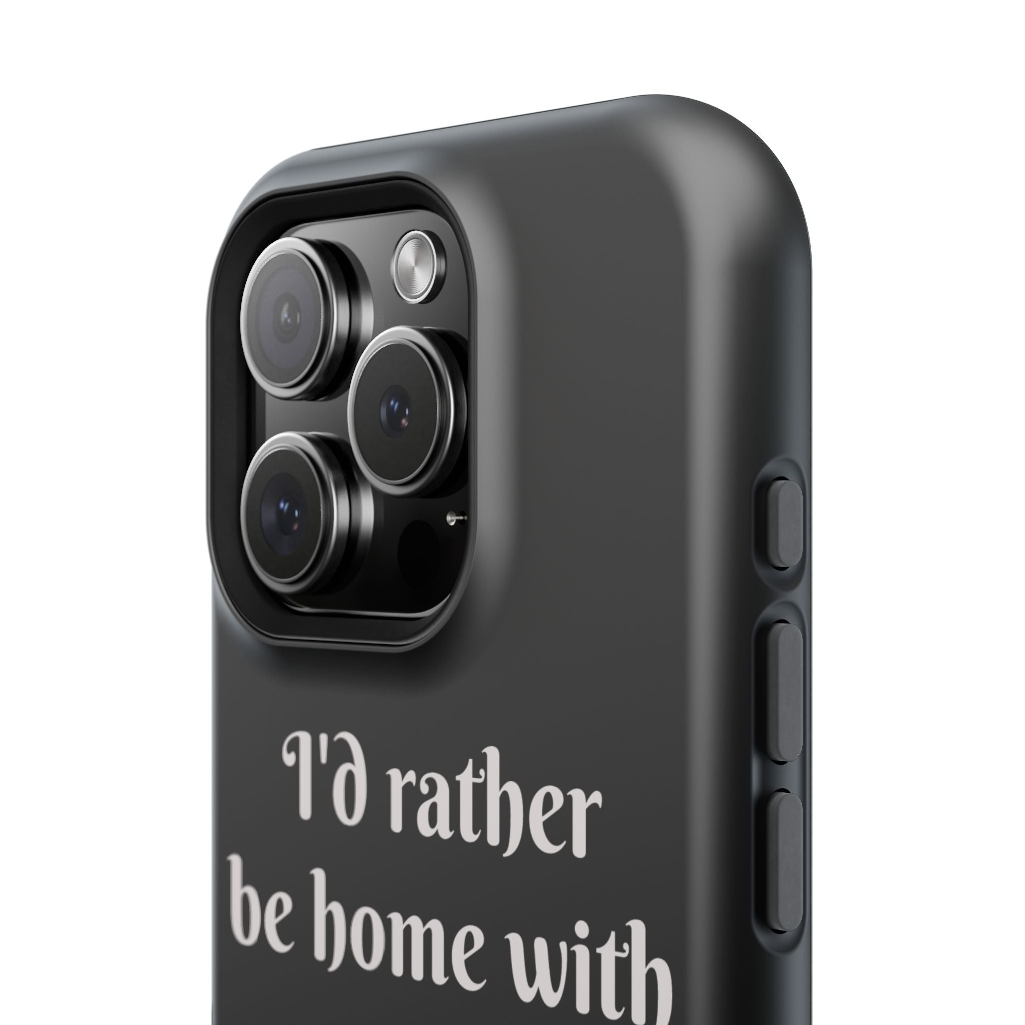 Creature Kingdom "I'd Rather Be Home With My Animals" Magnetic Phone Case
