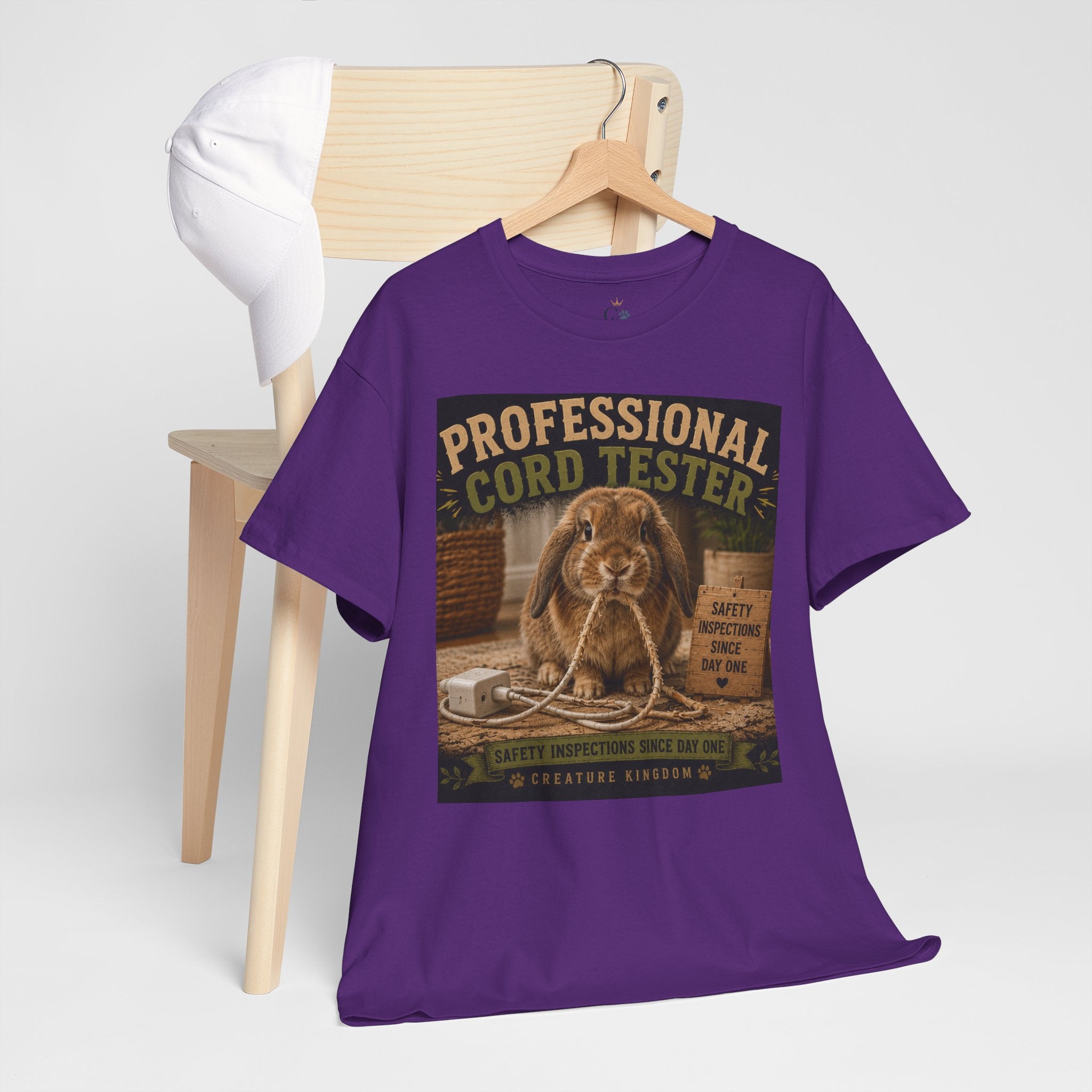 Creature Kingdom "Professional Cord Tester" Rabbit Tee