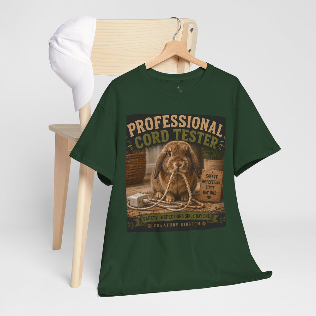 Creature Kingdom "Professional Cord Tester" Rabbit Tee