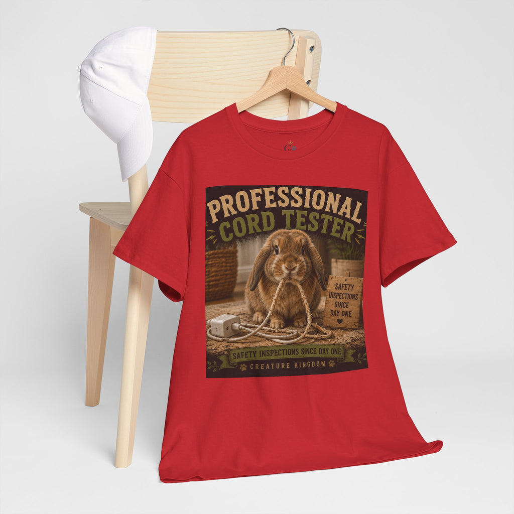 Creature Kingdom "Professional Cord Tester" Rabbit Tee