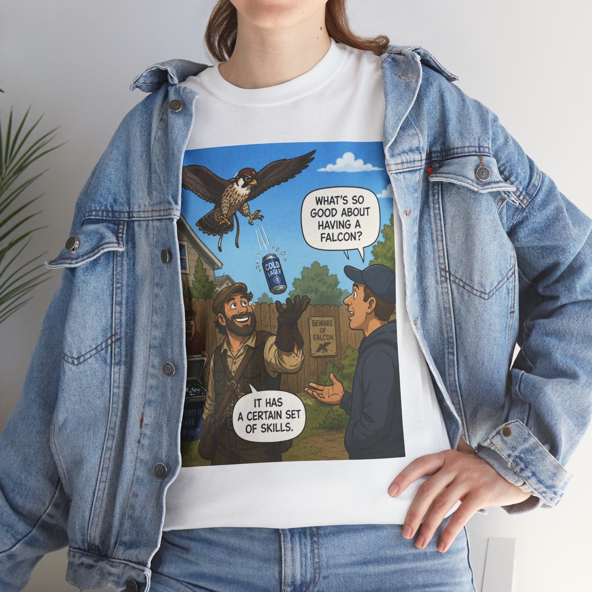 Creature Kingdom "What's So Good About Having a Falcon?" Falcon Tee