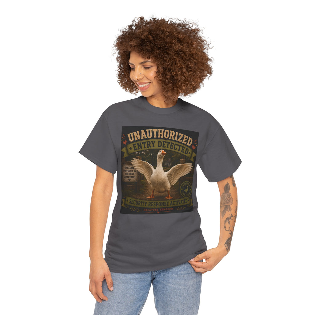 Creature Kingdom "Unauthorized Entry Detected" Goose Tee