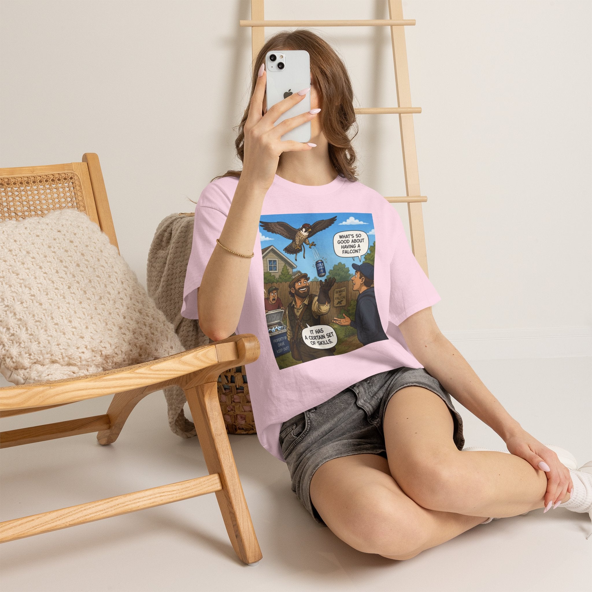 Creature Kingdom "What's So Good About Having a Falcon?" Falcon Tee
