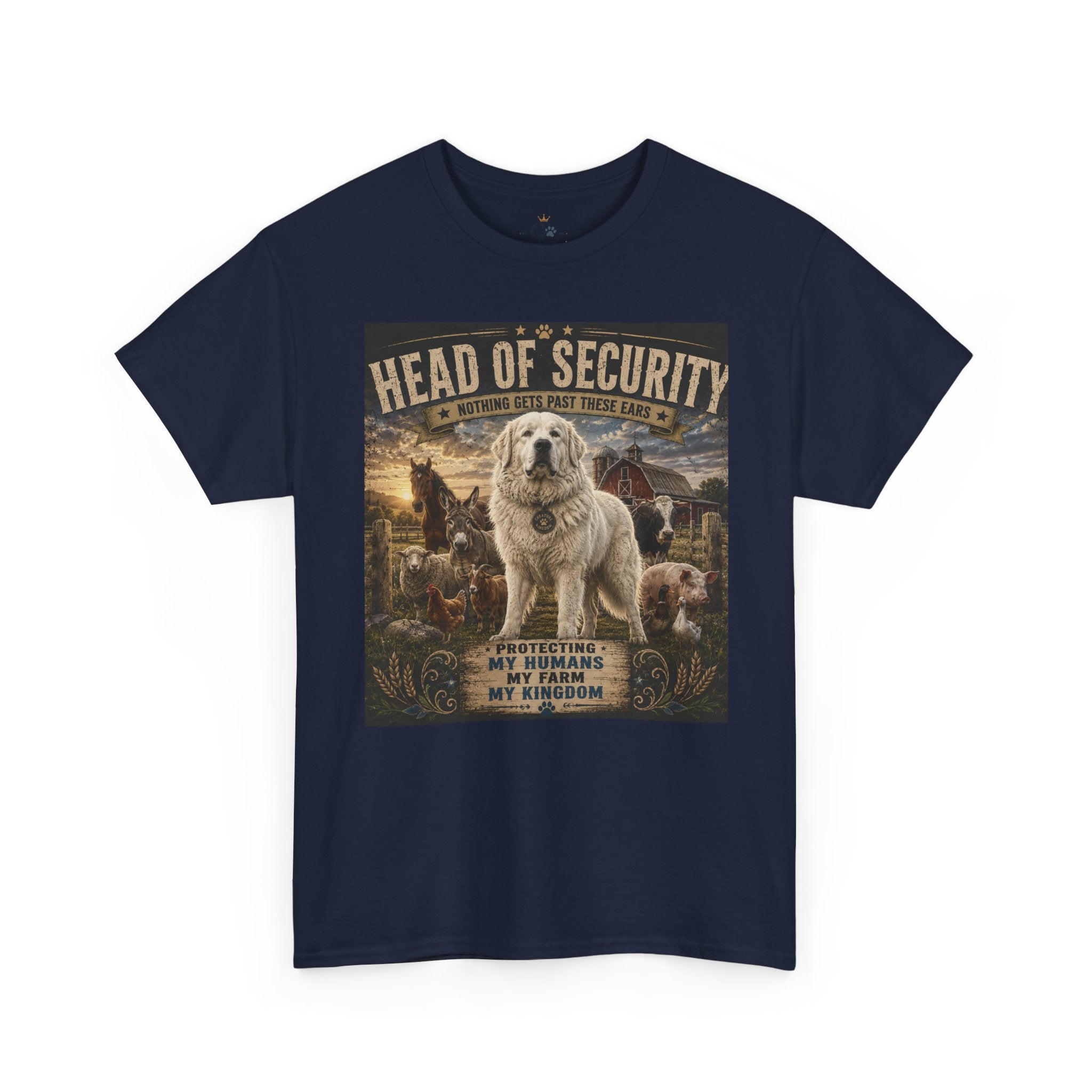 "Head of Security" Great Pyrenees Tee