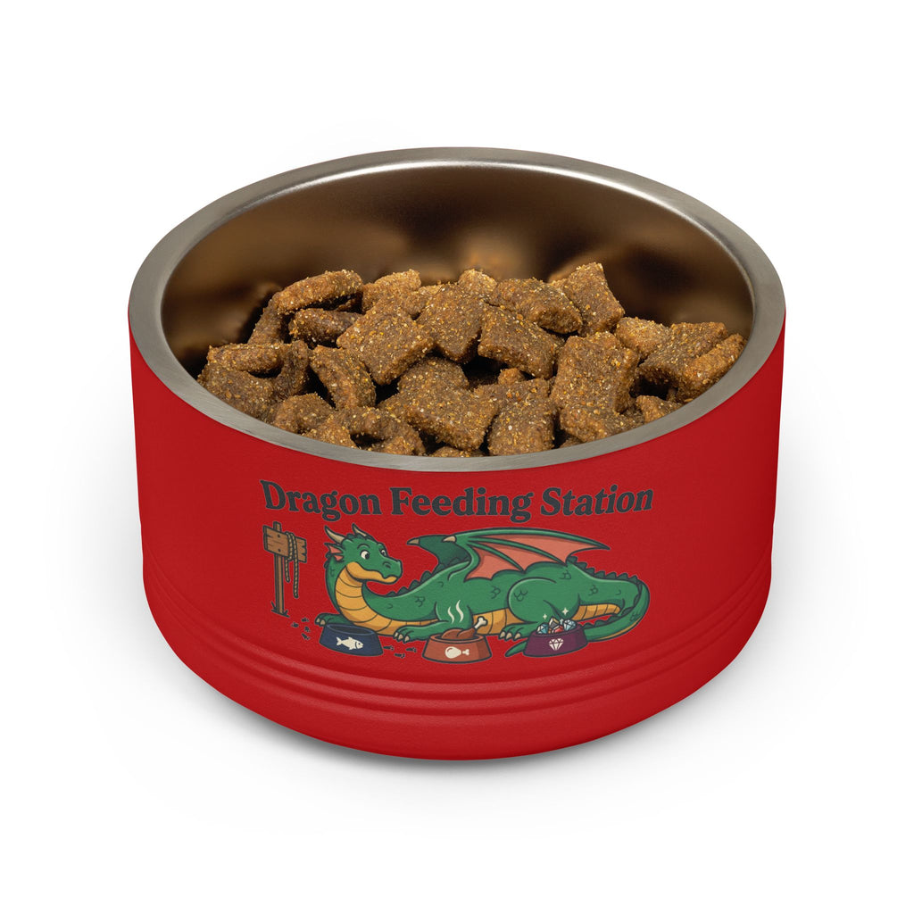 Creature Kingdom "Dragon Feeding Station" Reptile Pet Bowl