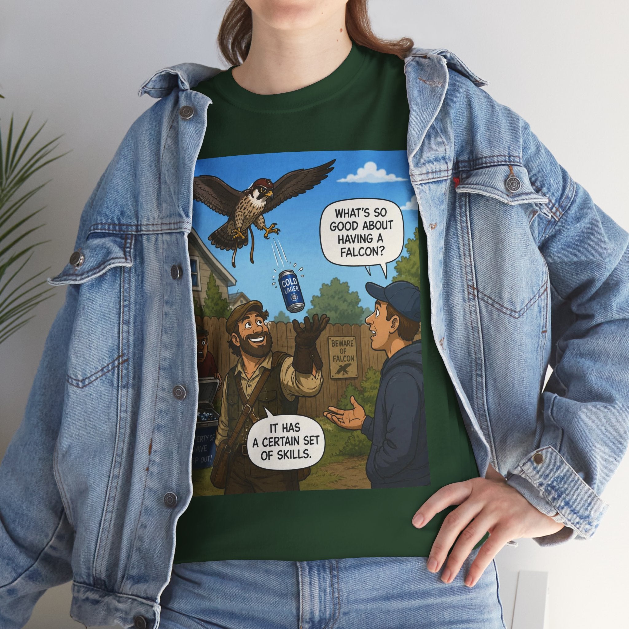 Creature Kingdom "What's So Good About Having a Falcon?" Falcon Tee